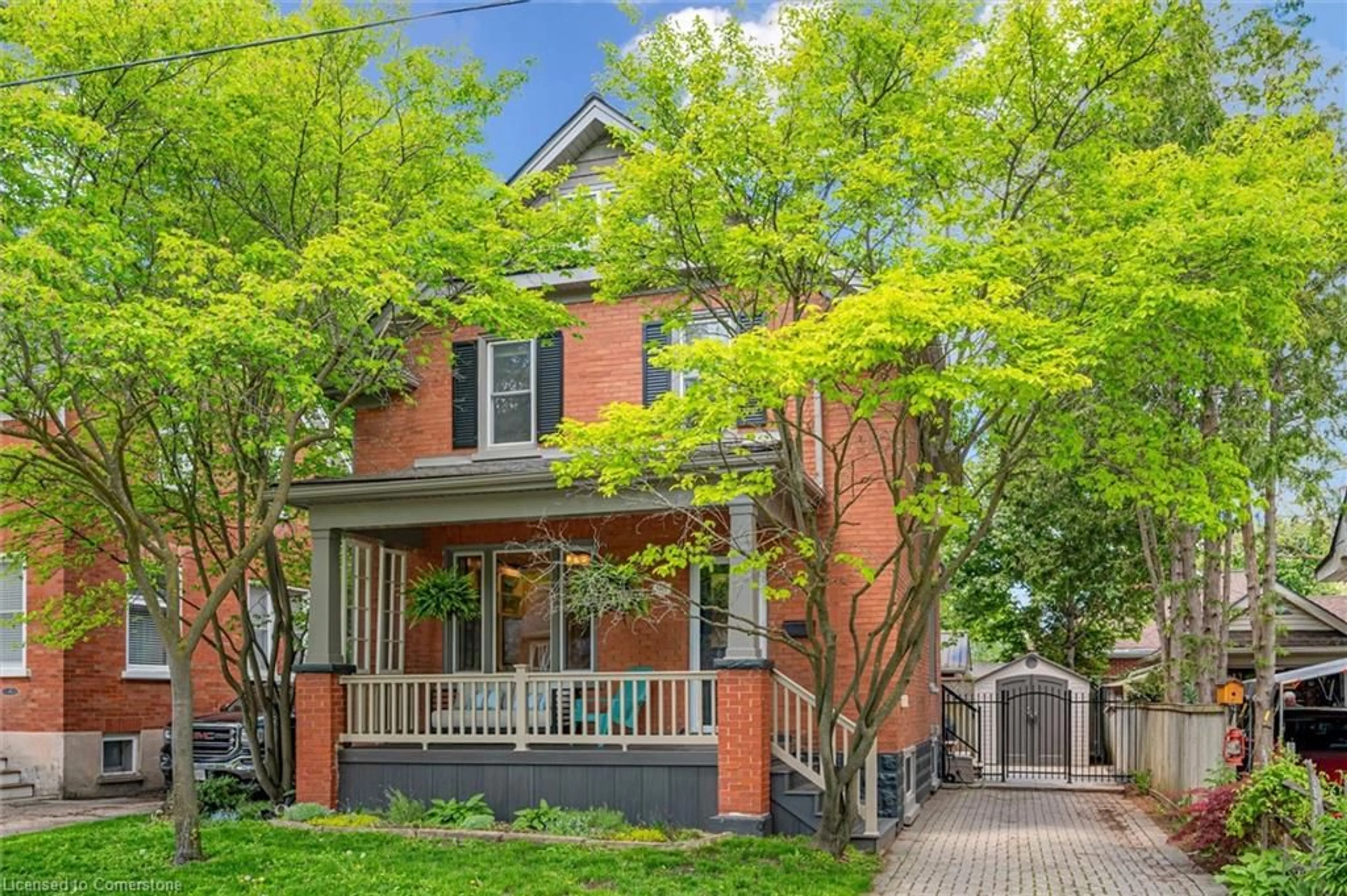 Home with brick exterior material, street for 96 Alexandra Ave, Waterloo Ontario N2L 1L9