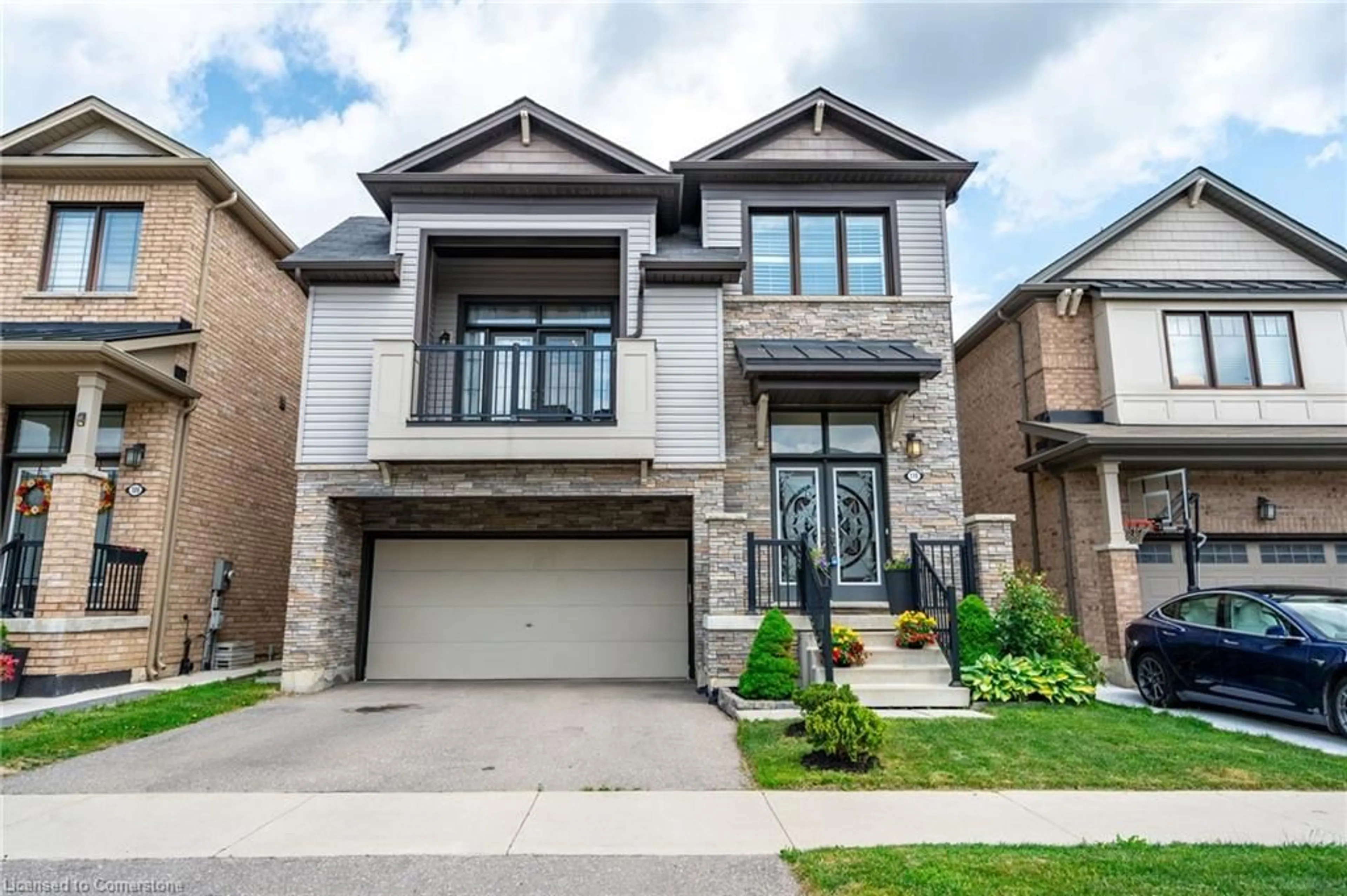 Home with brick exterior material, street for 110 Pagebrook Crescent, Stoney Creek Ontario L8J 0K7