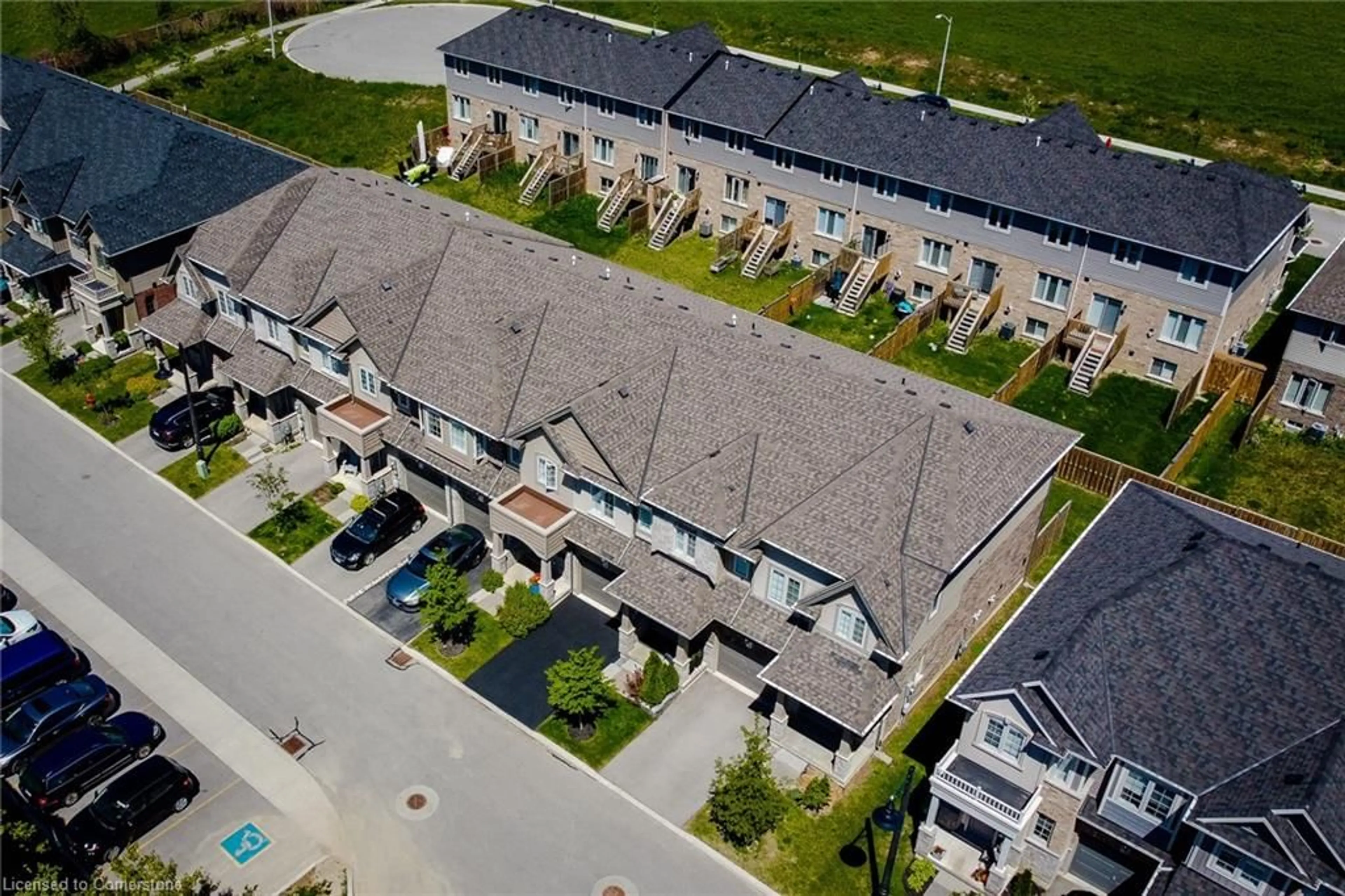 A pic from outside/outdoor area/front of a property/back of a property/a pic from drone, street for 19 Dresser Lane, Ancaster Ontario L9K 0K1