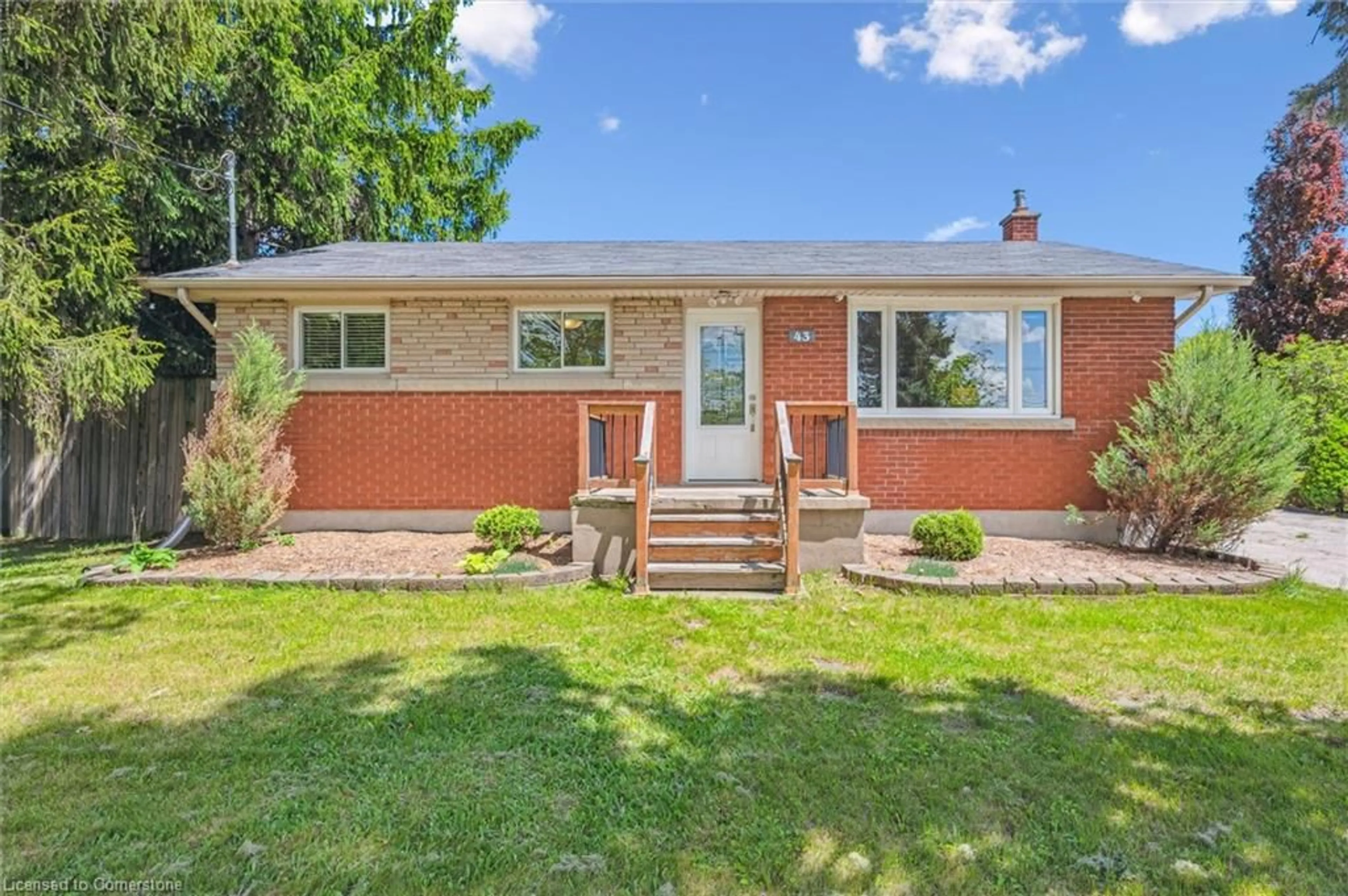 Home with brick exterior material, street for 43 Silvercreek Pky, Guelph Ontario N1H 3T1
