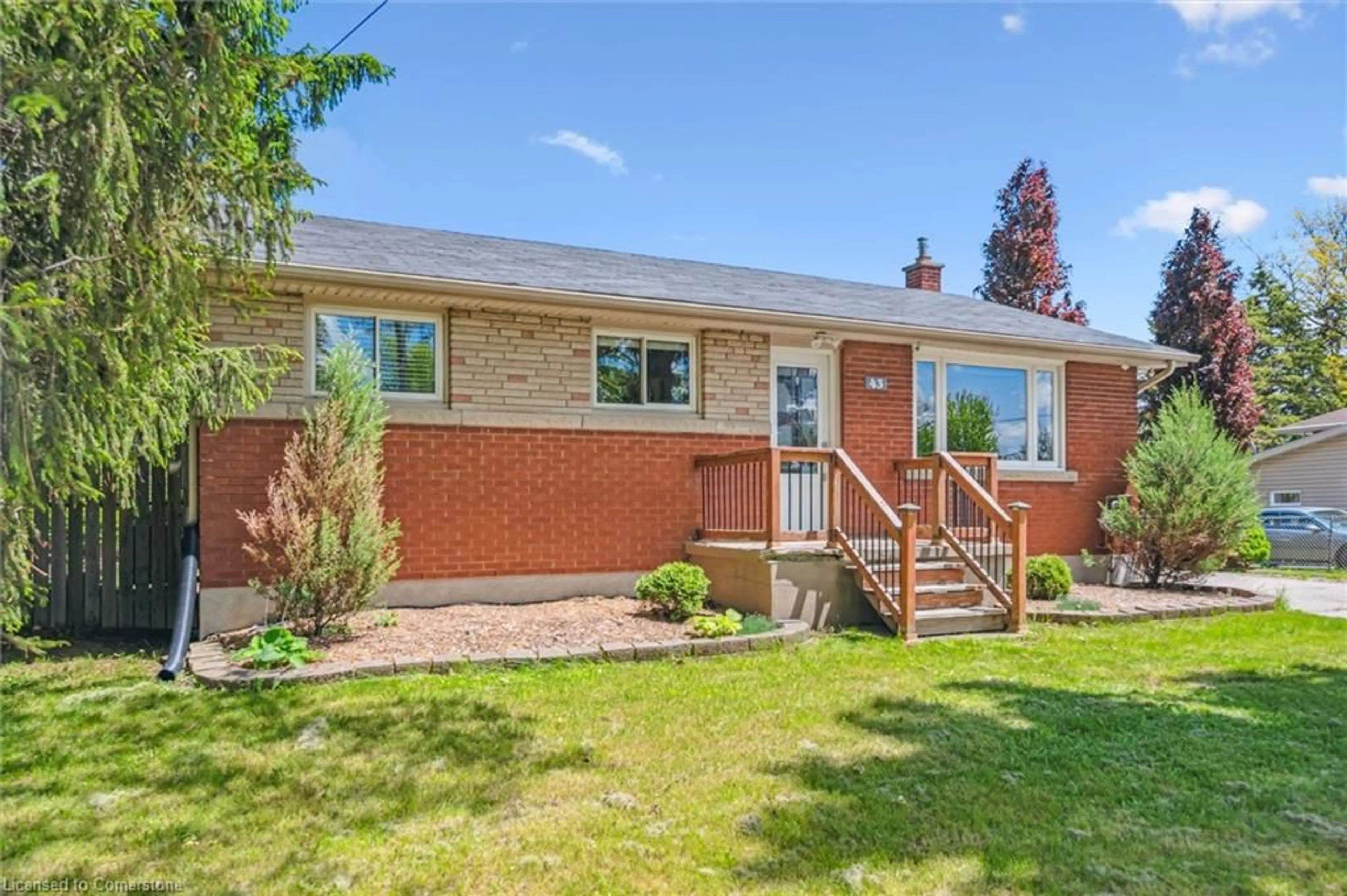 Home with brick exterior material, street for 43 Silvercreek Pky, Guelph Ontario N1H 3T1