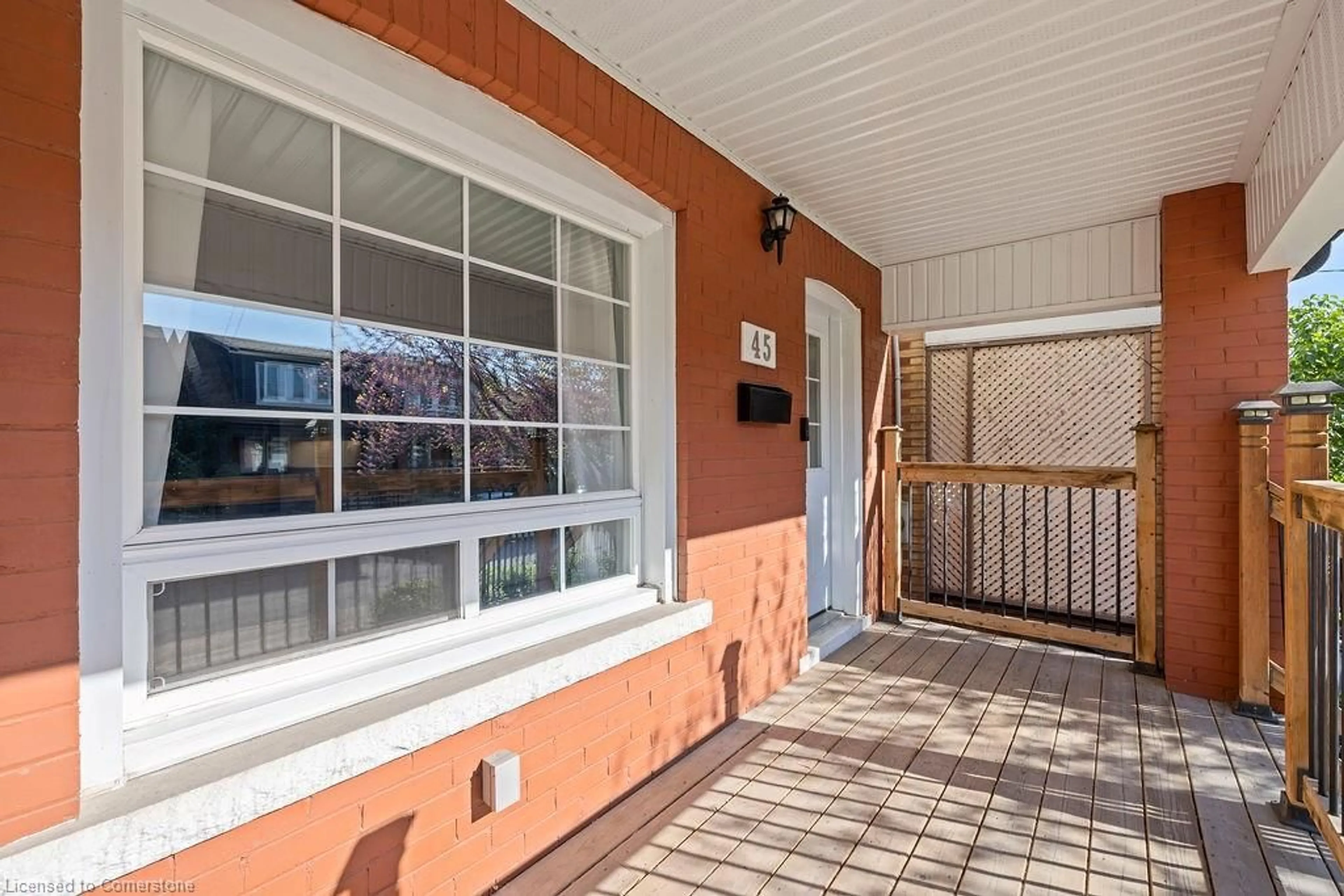 Patio, street for 45 Edgemont St, Hamilton Ontario L8H 4C7