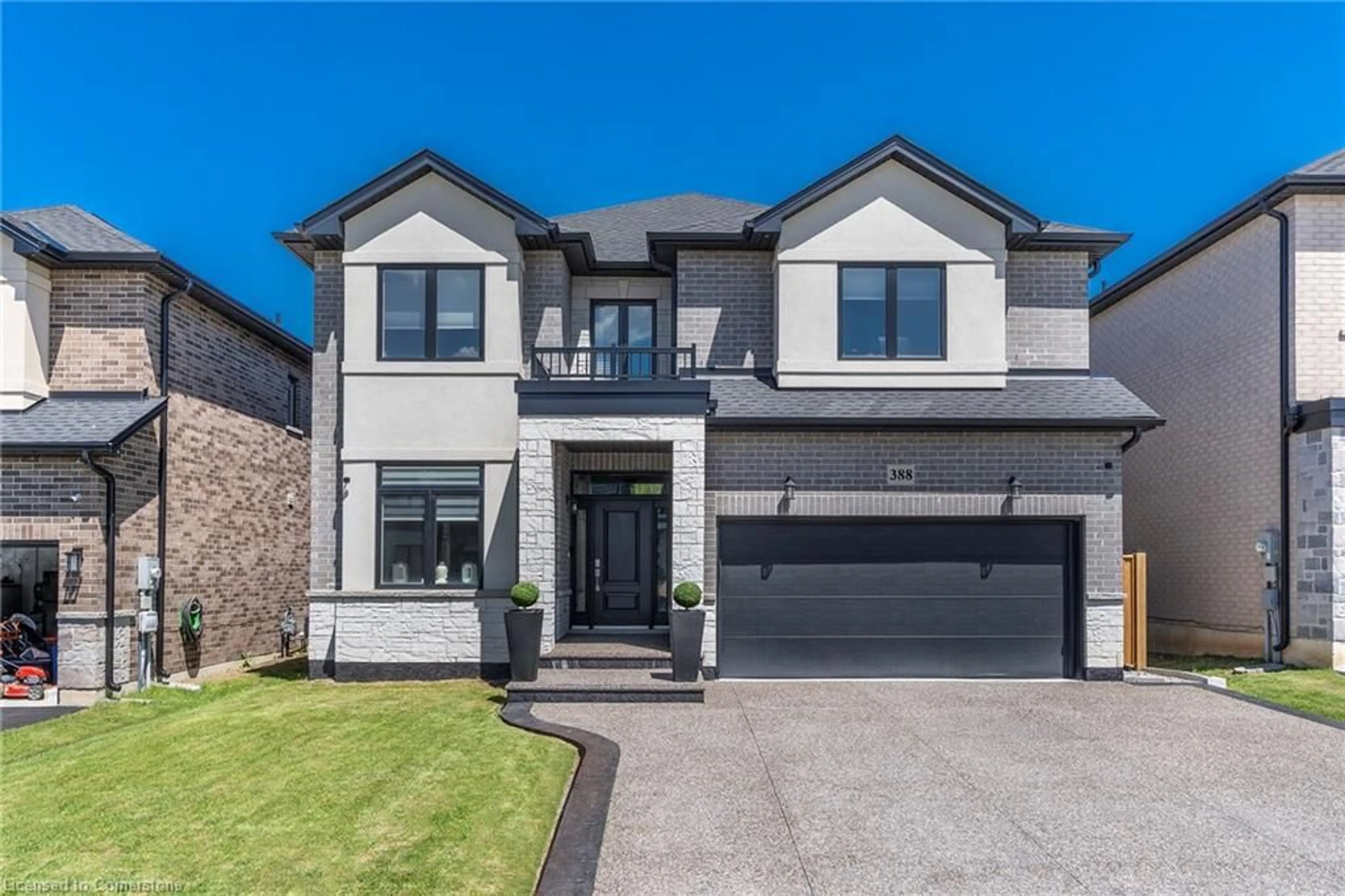 Home with brick exterior material, street for 388 Klein Cir, Ancaster Ontario L9G 3K9