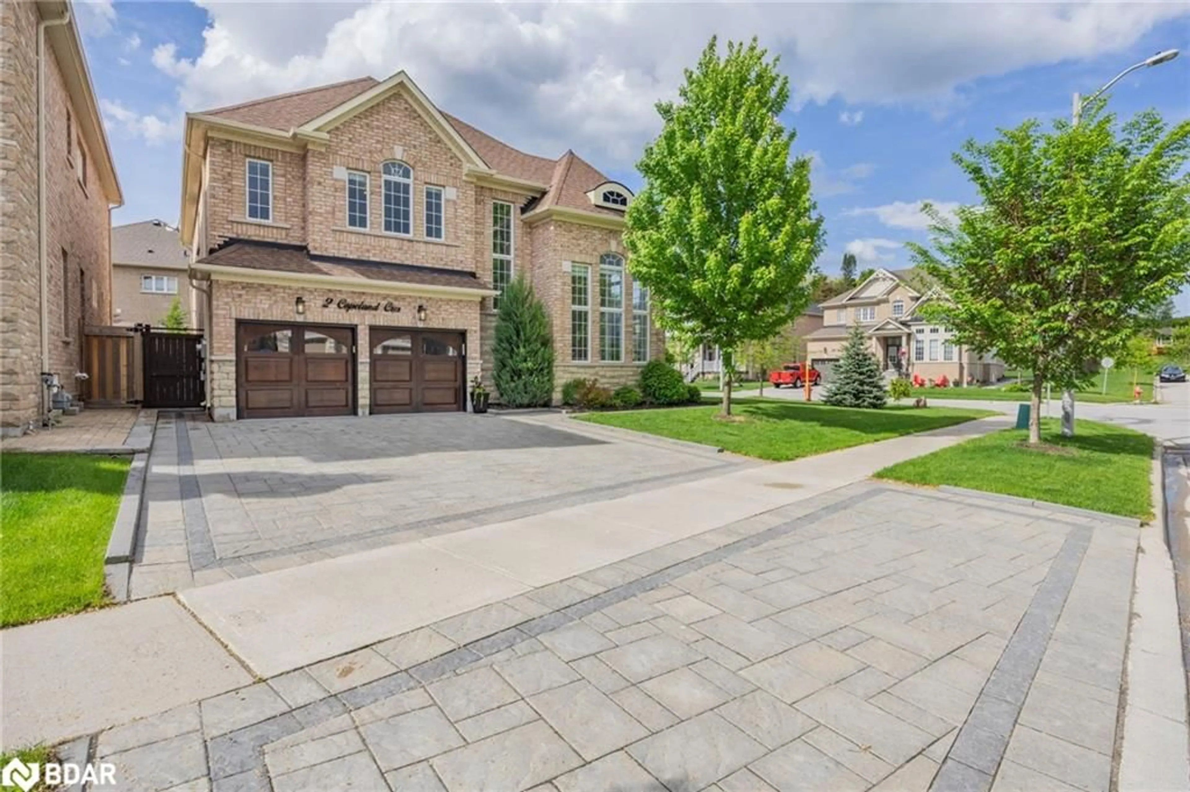 Home with brick exterior material, street for 2 Copeland Cres, Cookstown Ontario L0L 1L0