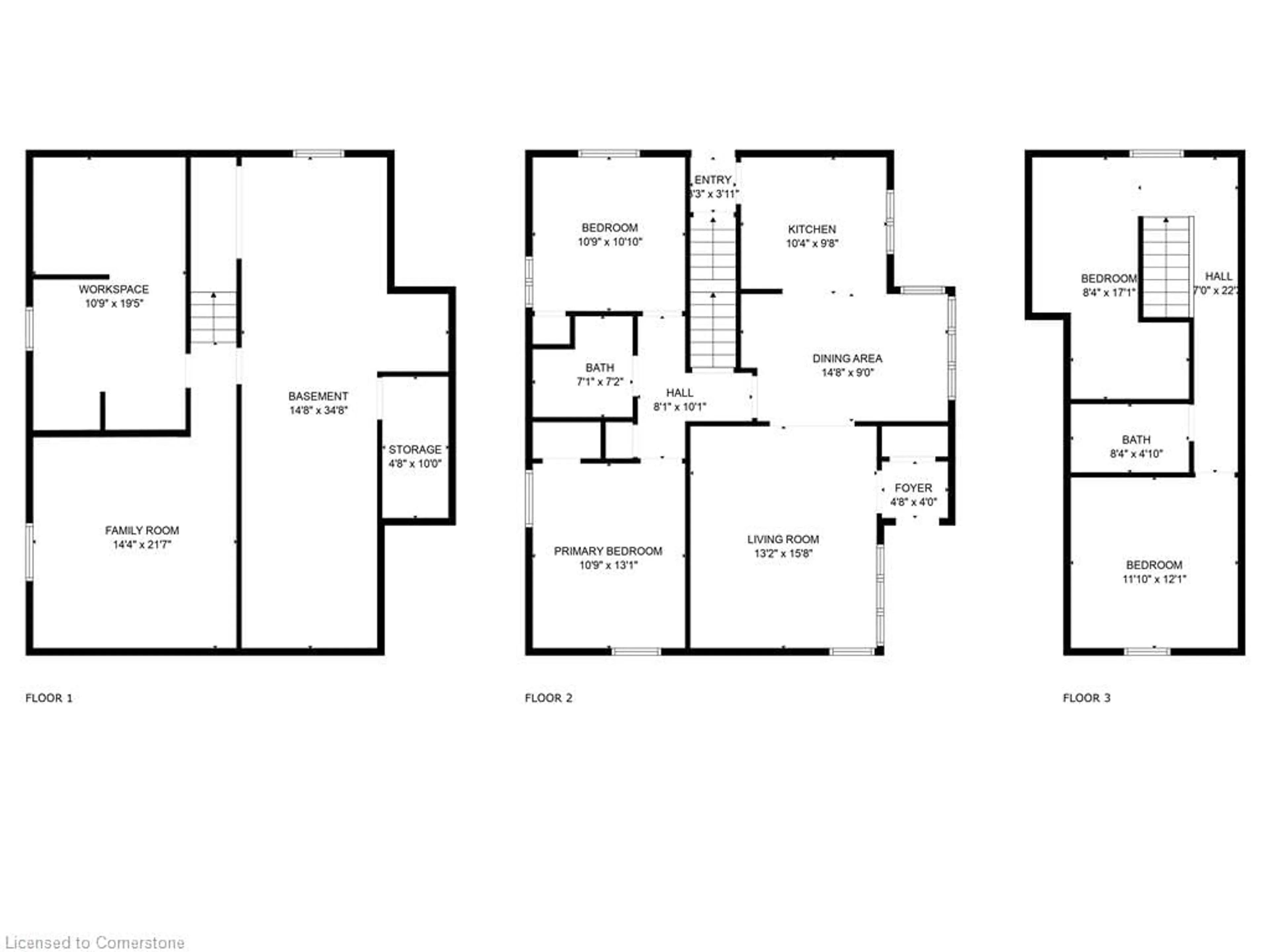 Floor plan for 14 Sherring St, Hagersville Ontario N0A 1H0