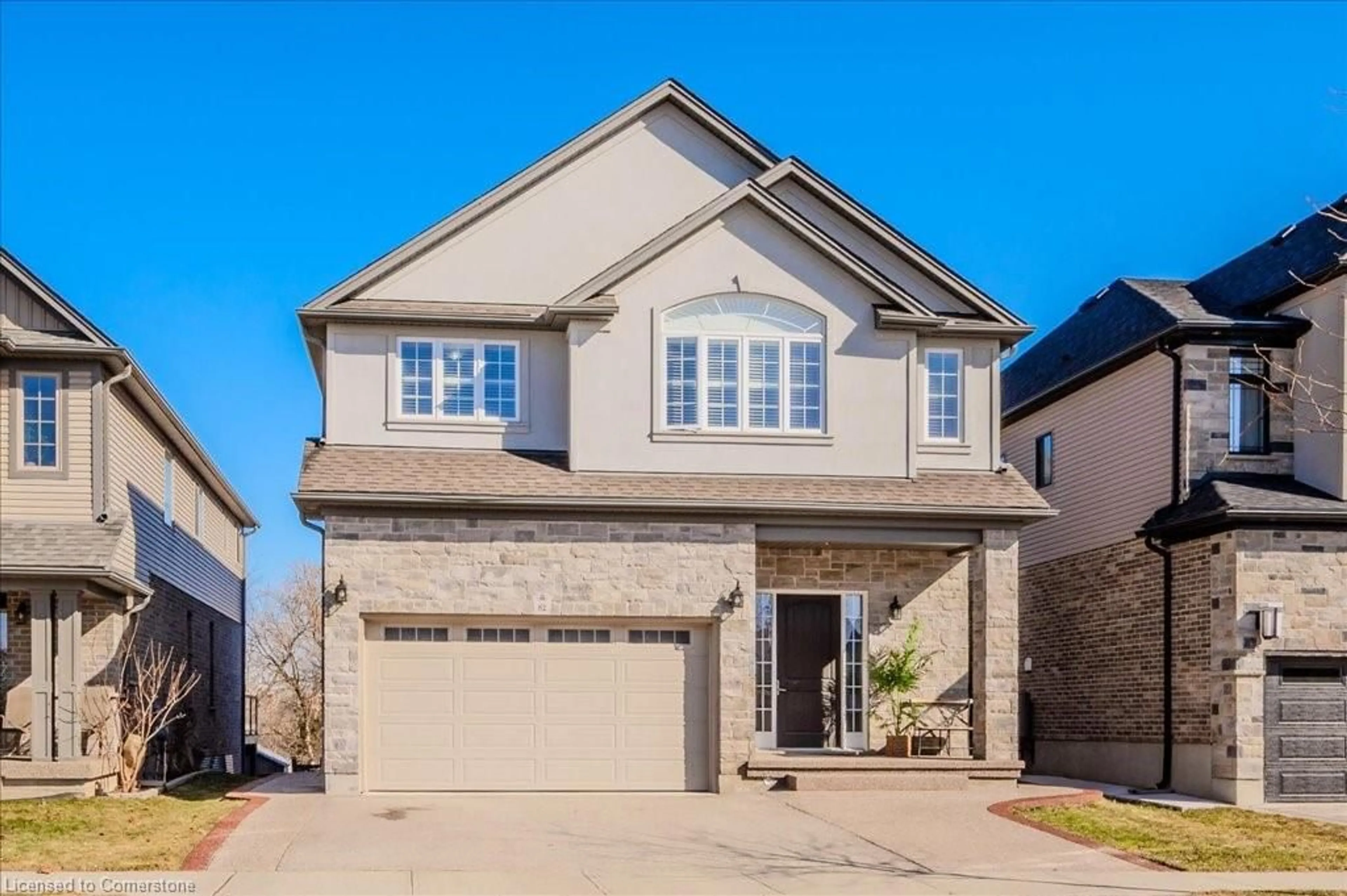 Home with brick exterior material, street for 82 River Ridge St, Kitchener Ontario N0B 1M0