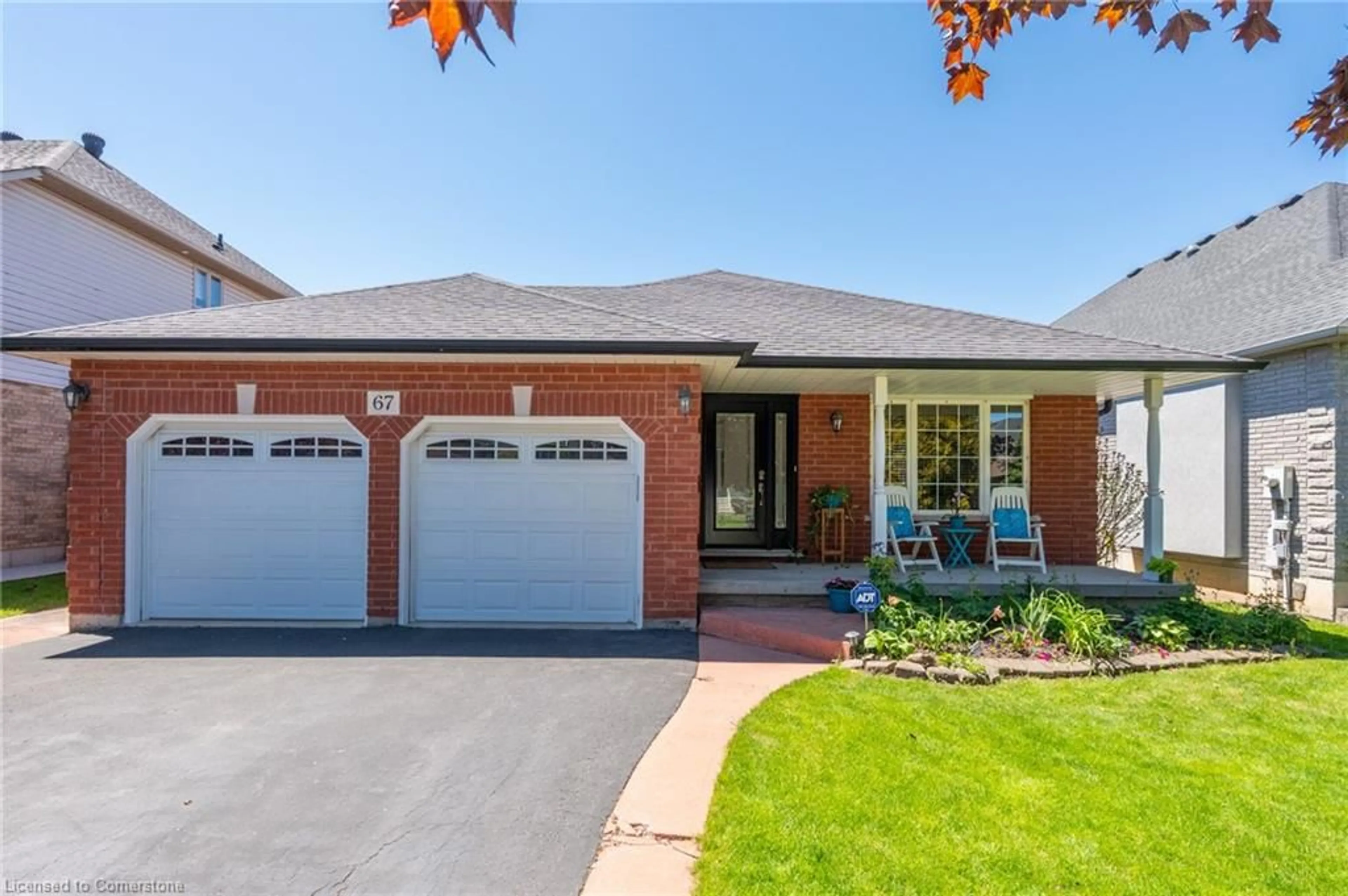 Home with brick exterior material, street for 67 First Rd, Stoney Creek Ontario L8J 3R2