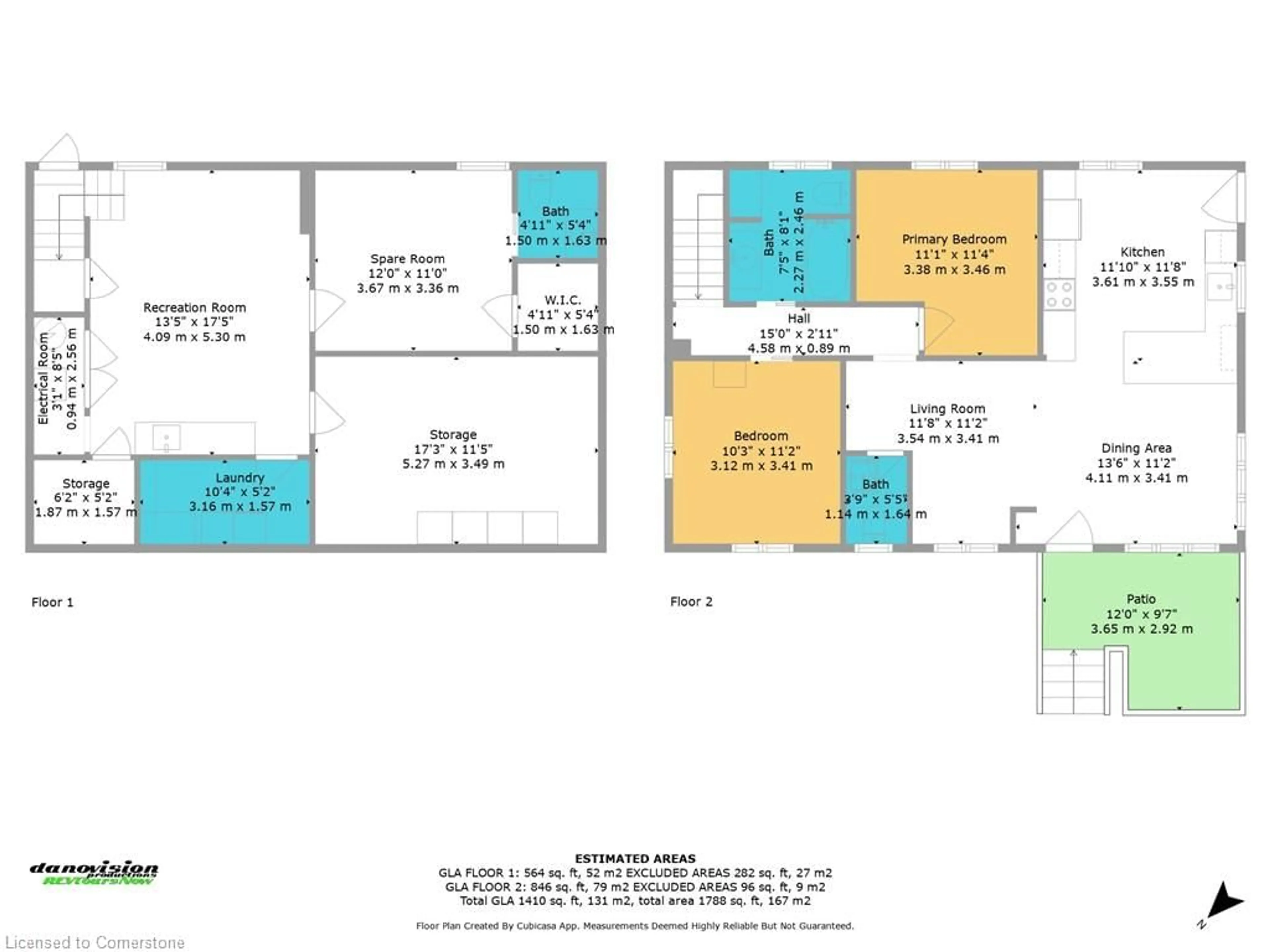 Floor plan for 100 Market St E, Port Dover Ontario N0A 1N0