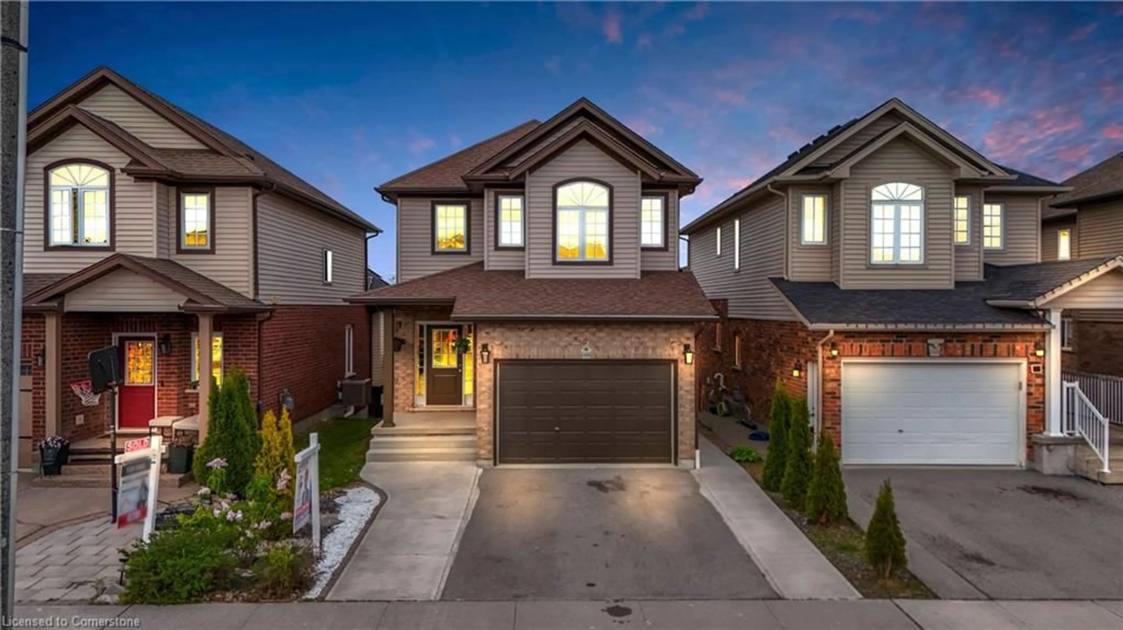 Home with brick exterior material, street for 1432 Old Zellers Dr, Kitchener Ontario N2A 0E9