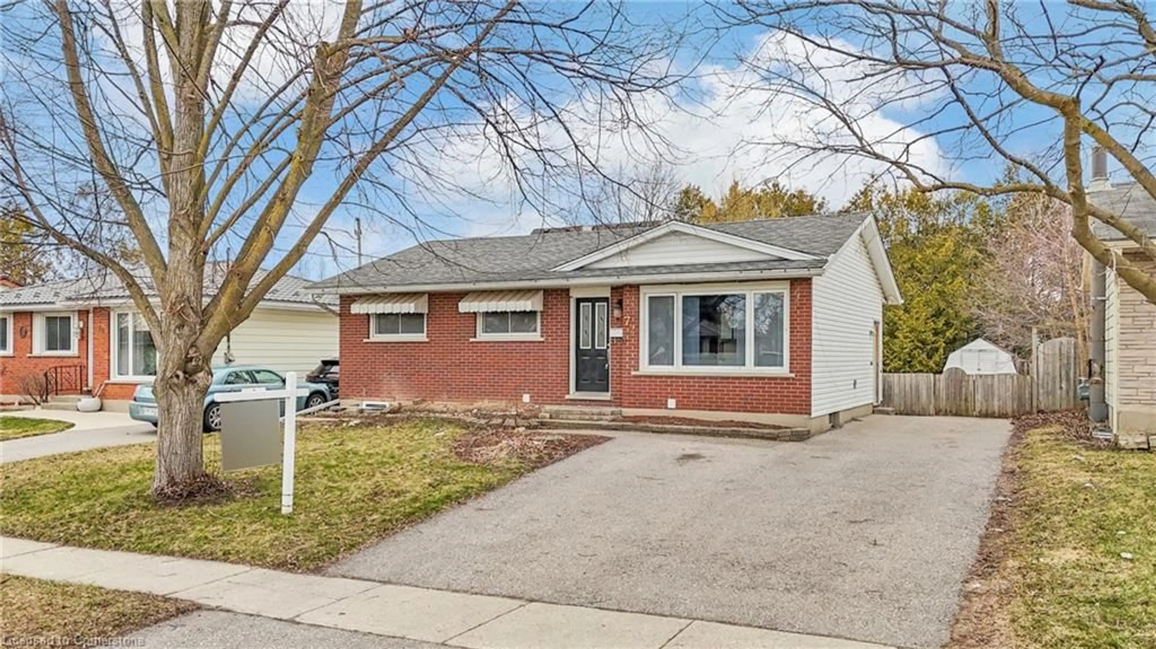 Home with brick exterior material, street for 72 Ferndale Ave, Guelph Ontario N1E 1B5