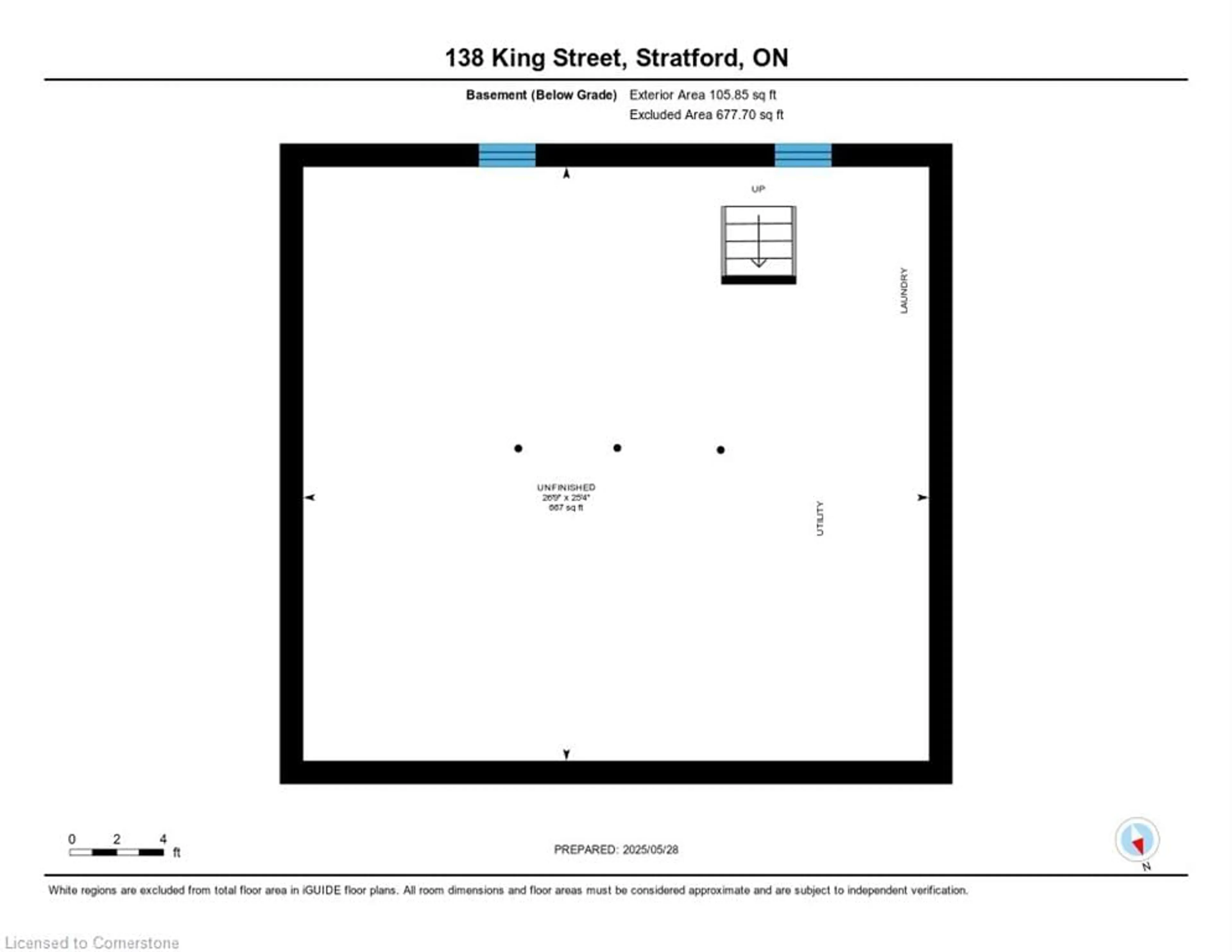 Floor plan for 138 King St, Stratford Ontario N5A 4R9