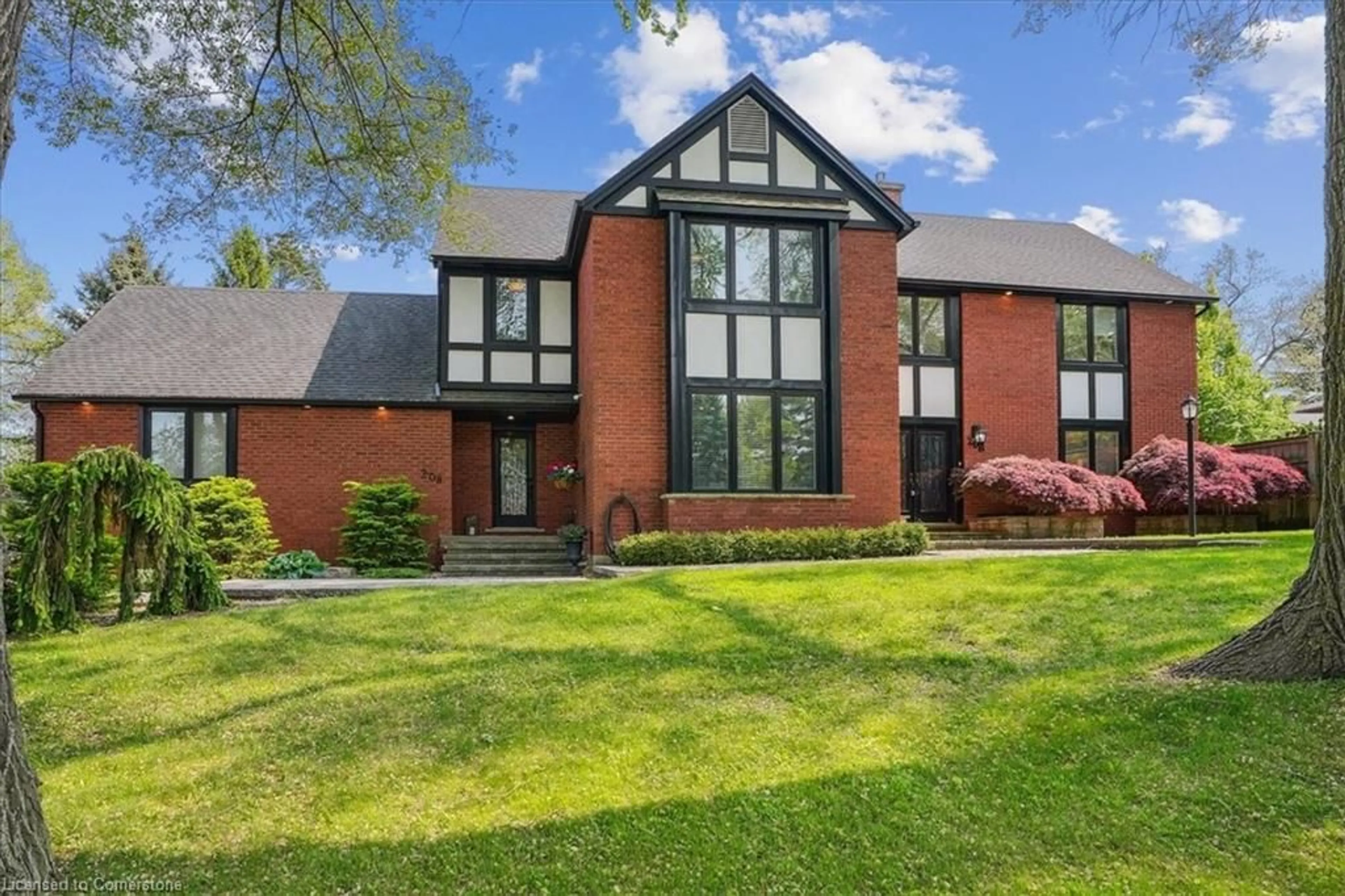 Home with brick exterior material, unknown for 208 Mohawk Rd, Ancaster Ontario L9G 2W9