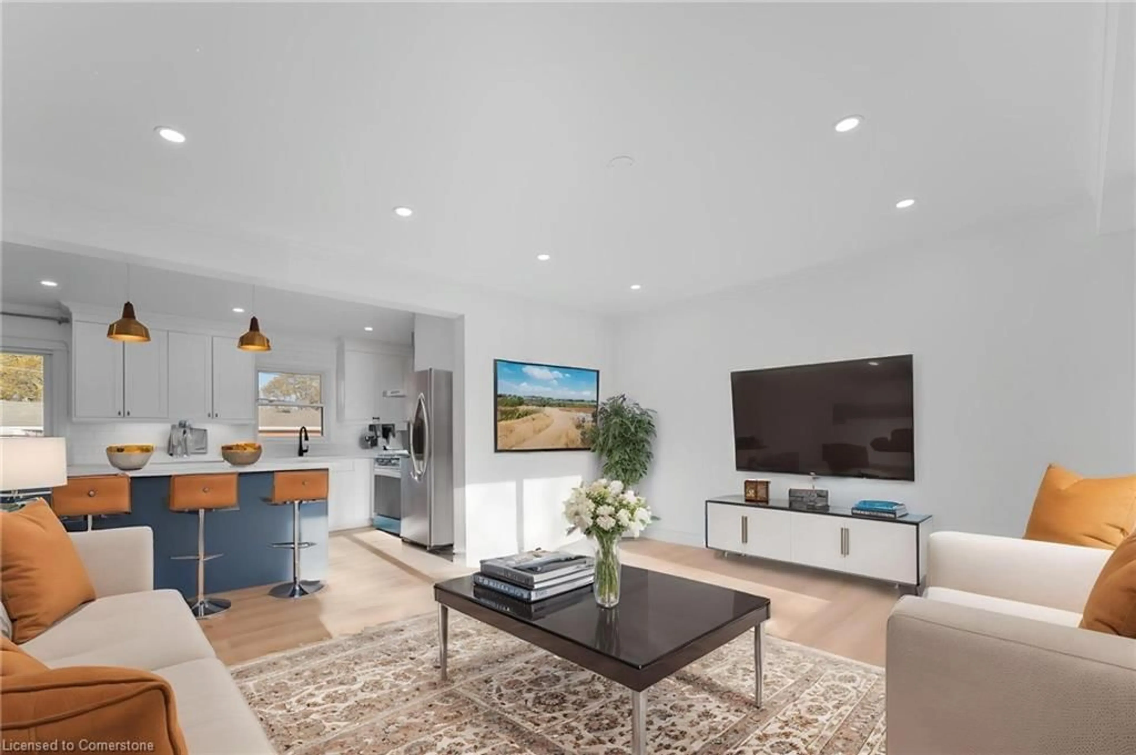 Living room with furniture, unknown for 60 Wakelin Terr, St. Catharines Ontario L2M 4K9