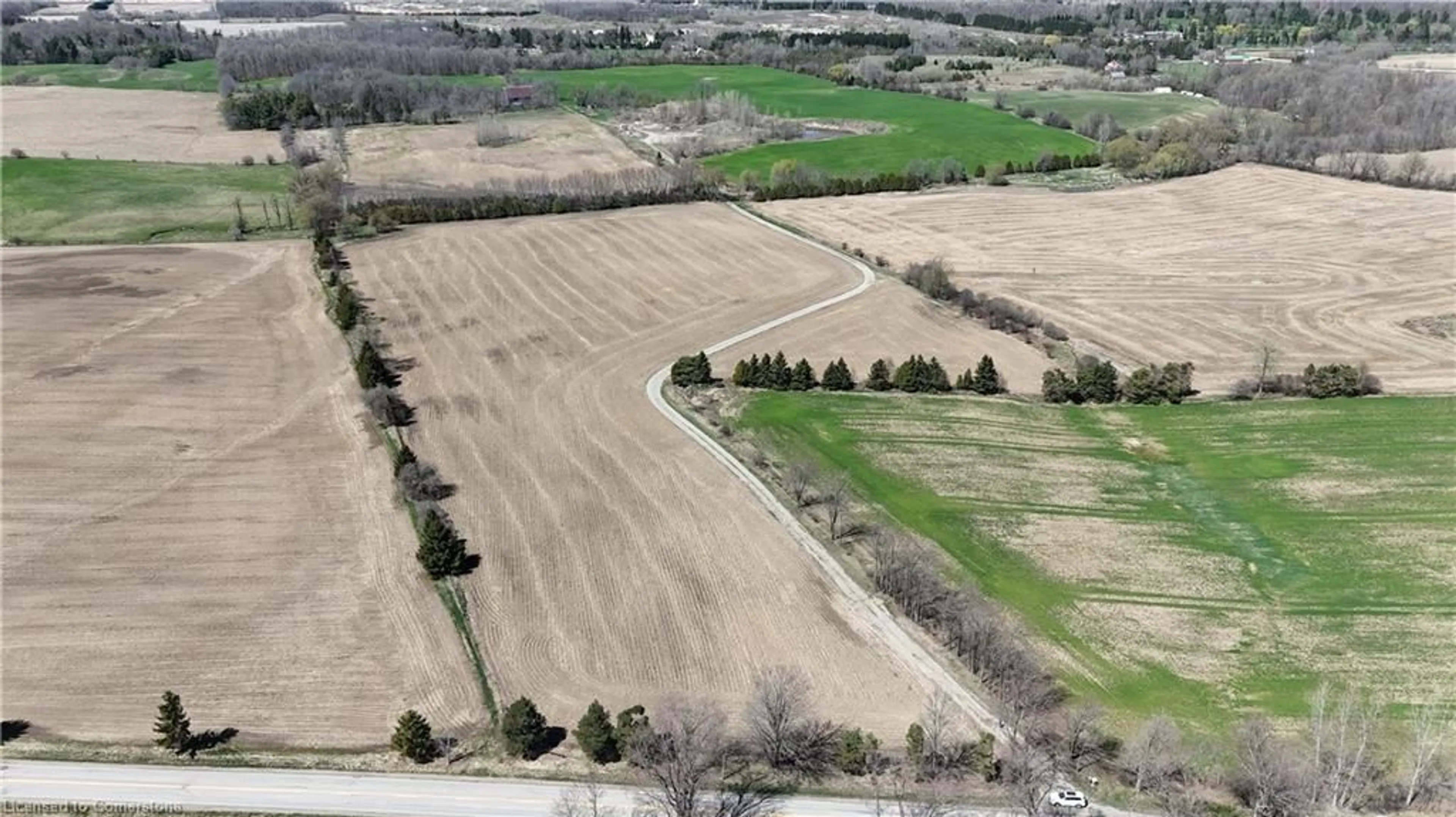A pic from outside/outdoor area/front of a property/back of a property/a pic from drone, street for 00 Bethel Rd, Wilmot Township Ontario N0B 2E0