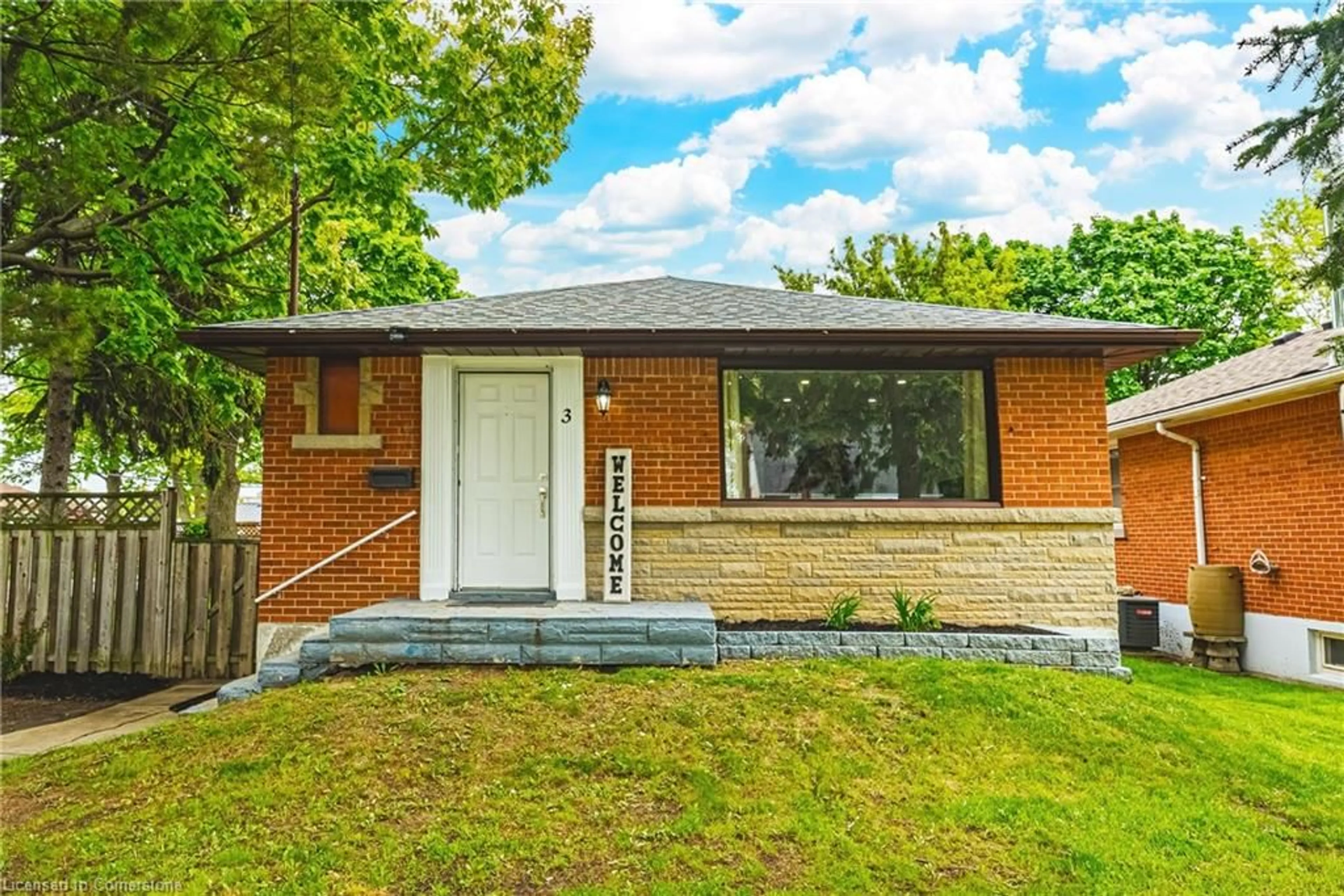 Home with brick exterior material, street for 3 Greenwood St, Hamilton Ontario L8T 3N2