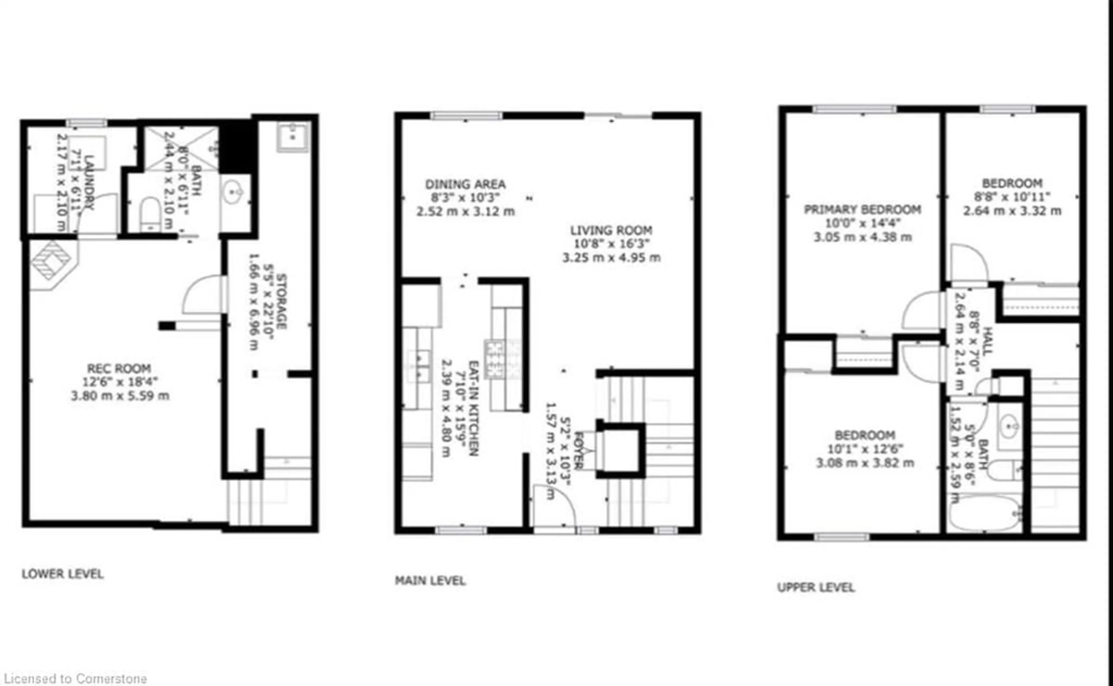 Floor plan for 548 Sheraton Rd #40, Burlington Ontario L7L 4B2