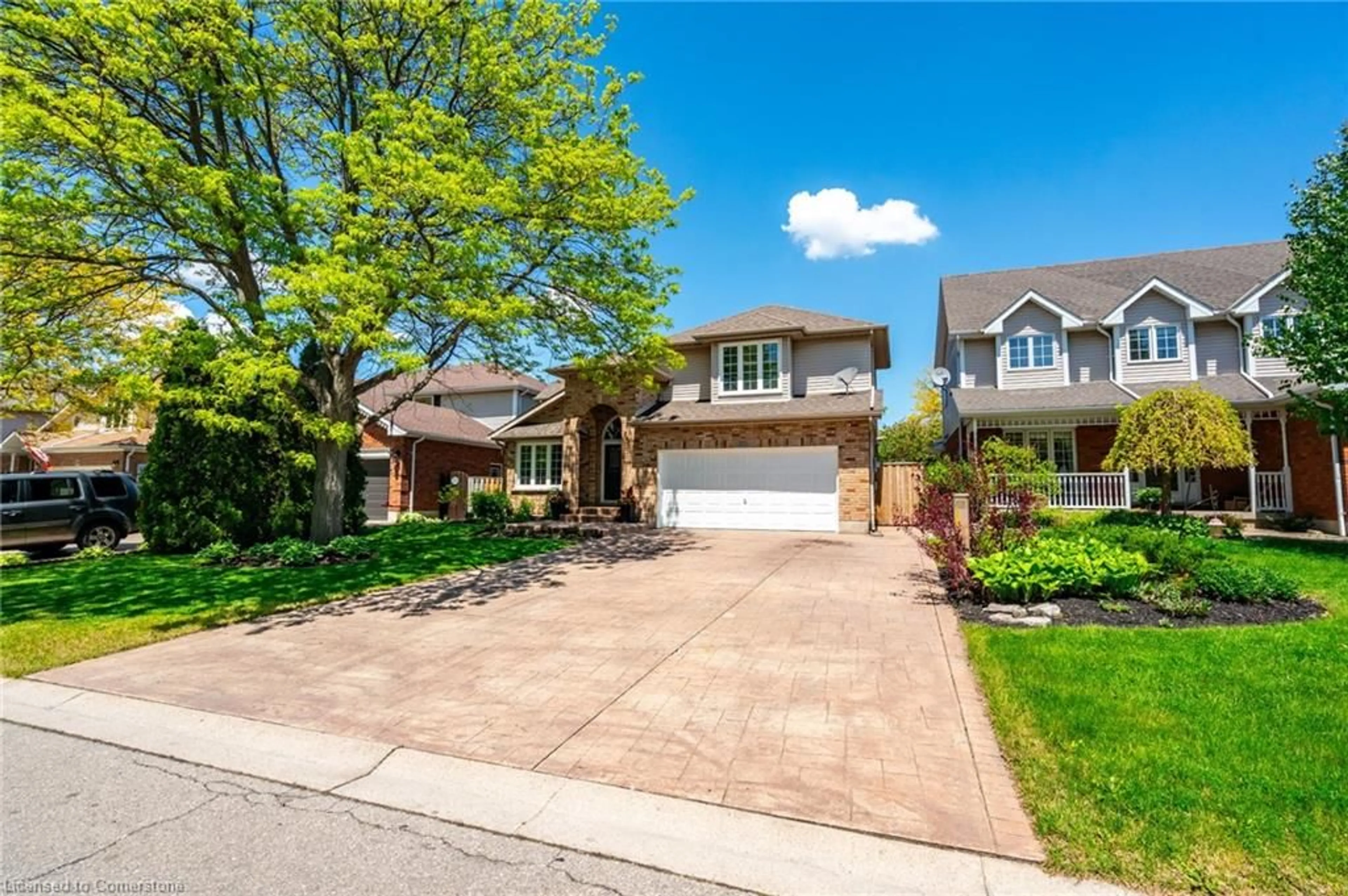 Home with brick exterior material, street for 213 Stagecoach Dr, Hamilton Ontario L0R 1W0