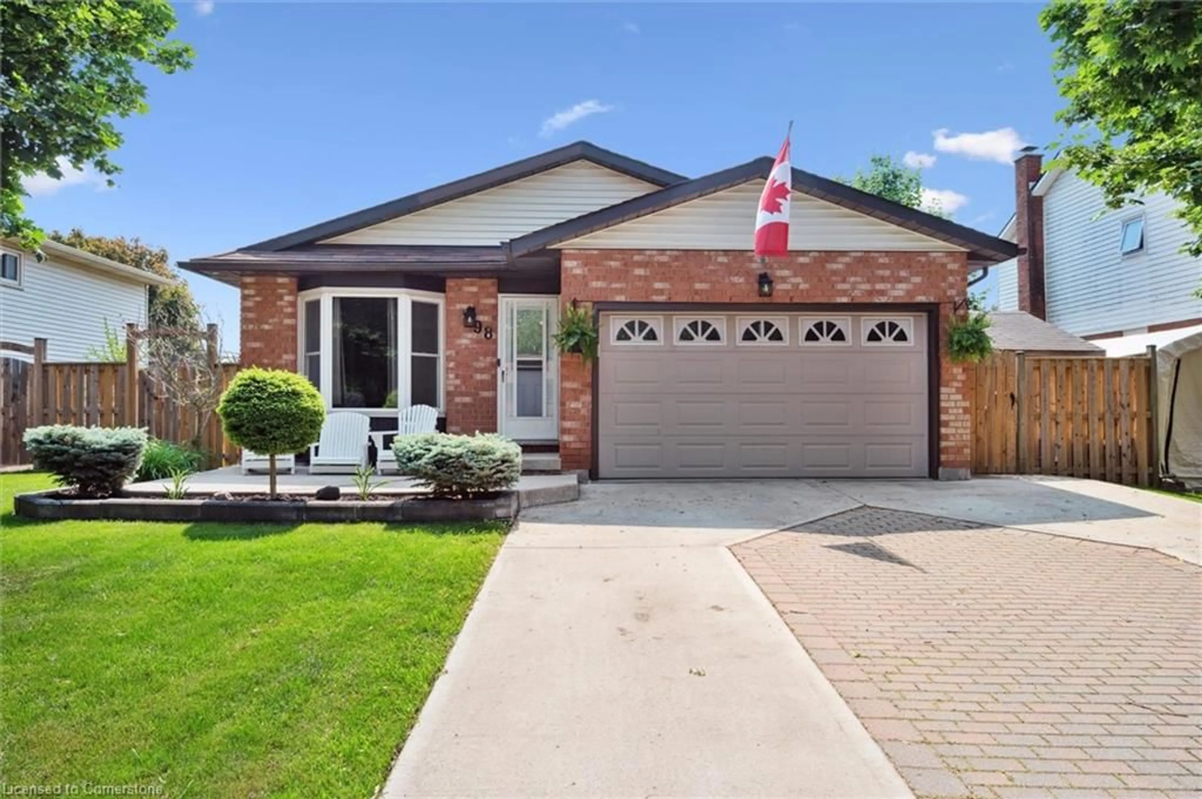 Home with brick exterior material, street for 98 Williamson Dr, Caledonia Ontario N3W 1A6
