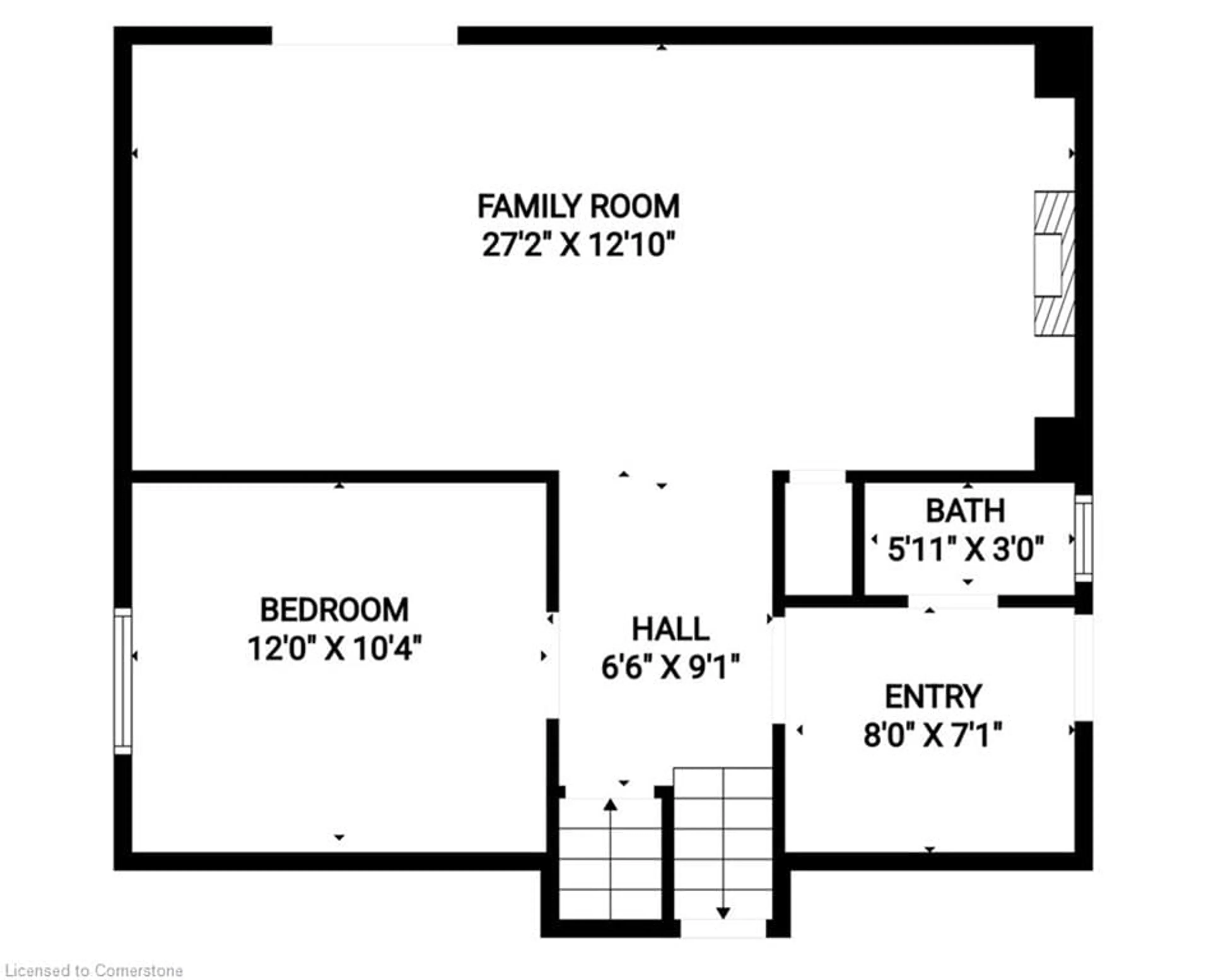 Floor plan for 47 Mount Albion Rd, Hamilton Ontario L8K 5S5