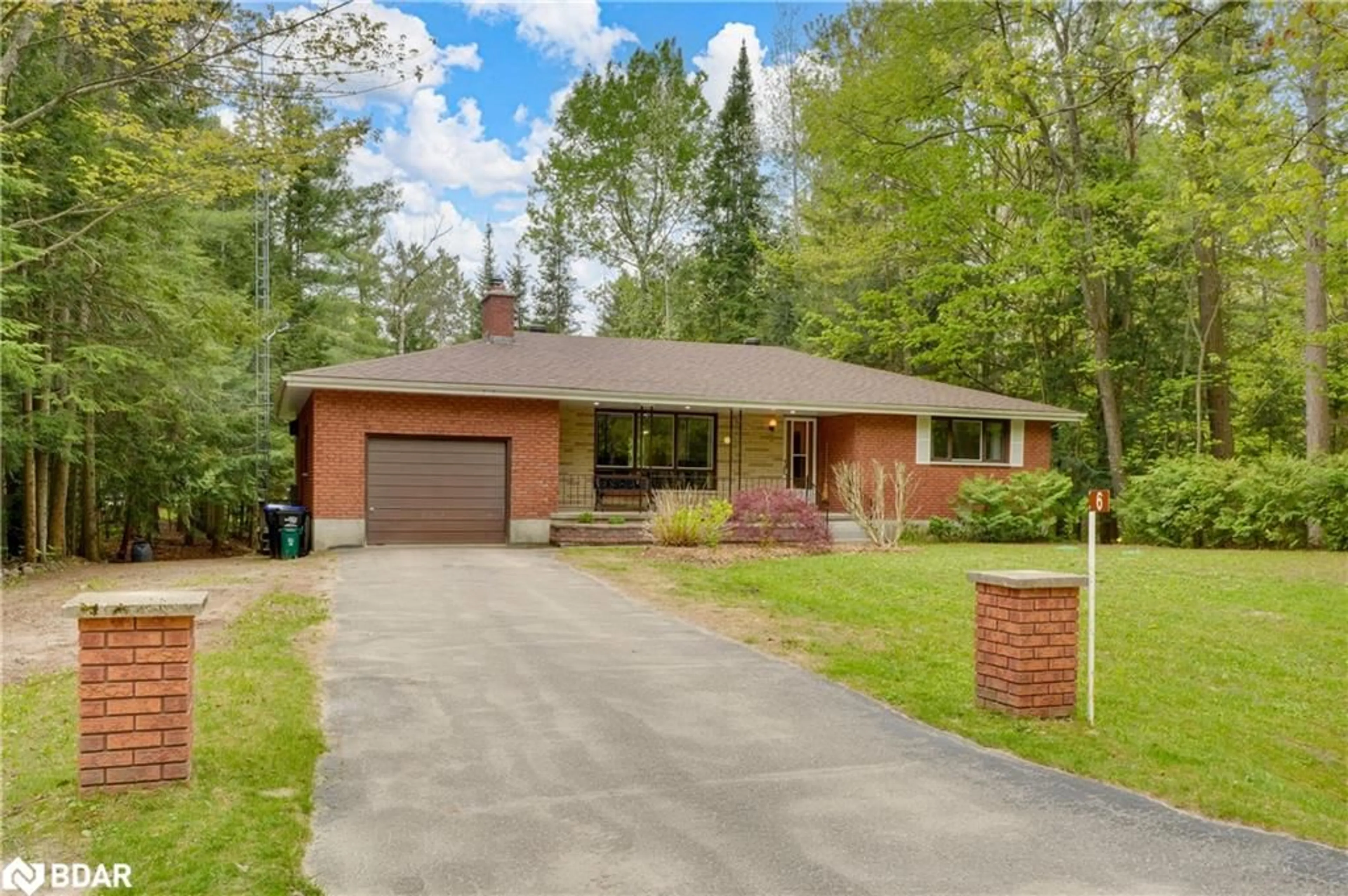 Home with brick exterior material, street for 6 Fernanne Dr, Tiny Ontario L0L 2J0