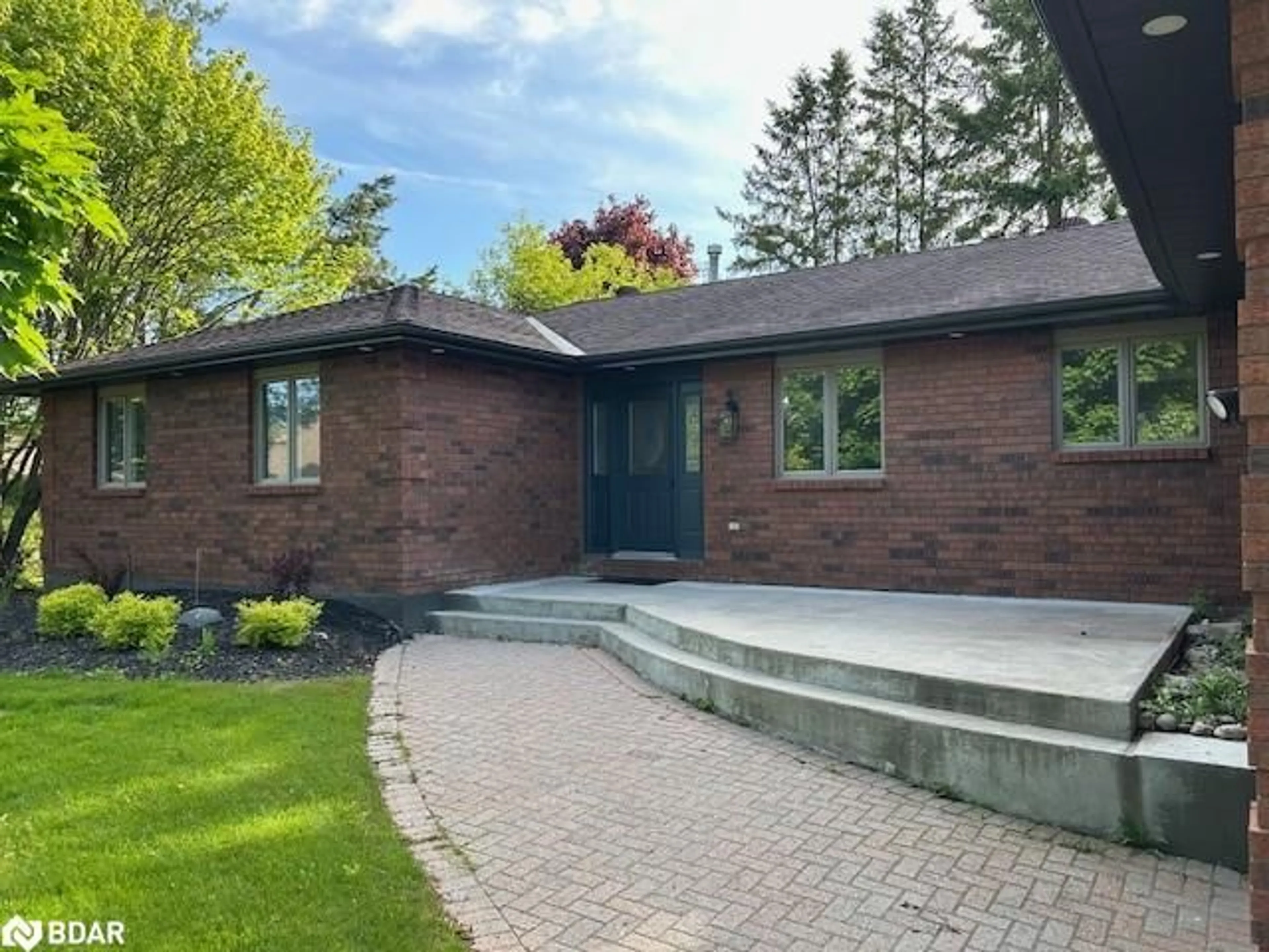 Home with brick exterior material, street for 46 Holloway Lane, Midhurst Ontario L0L 1X1