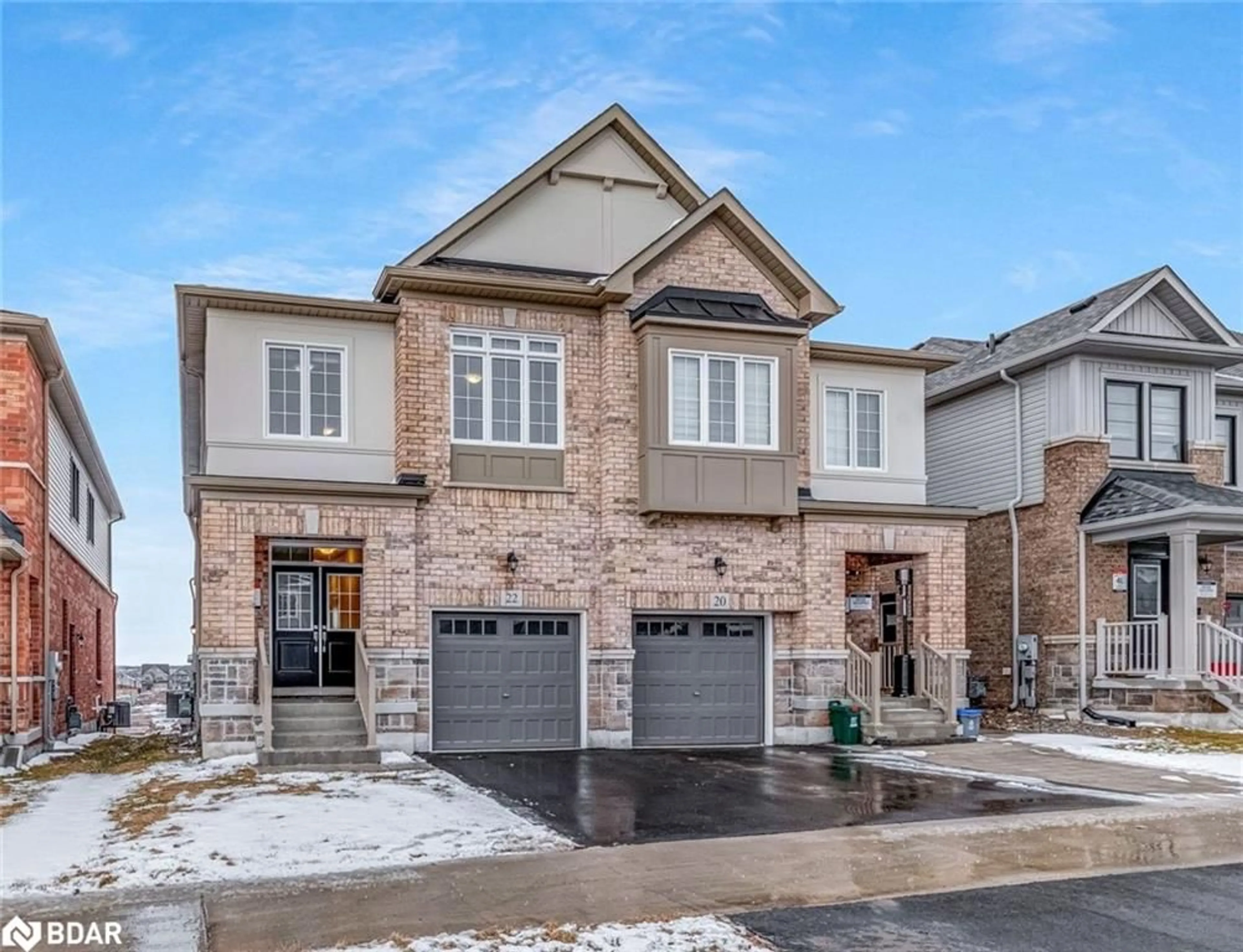 Home with brick exterior material, street for 22 Greer St, Barrie Ontario L9S 2Z5