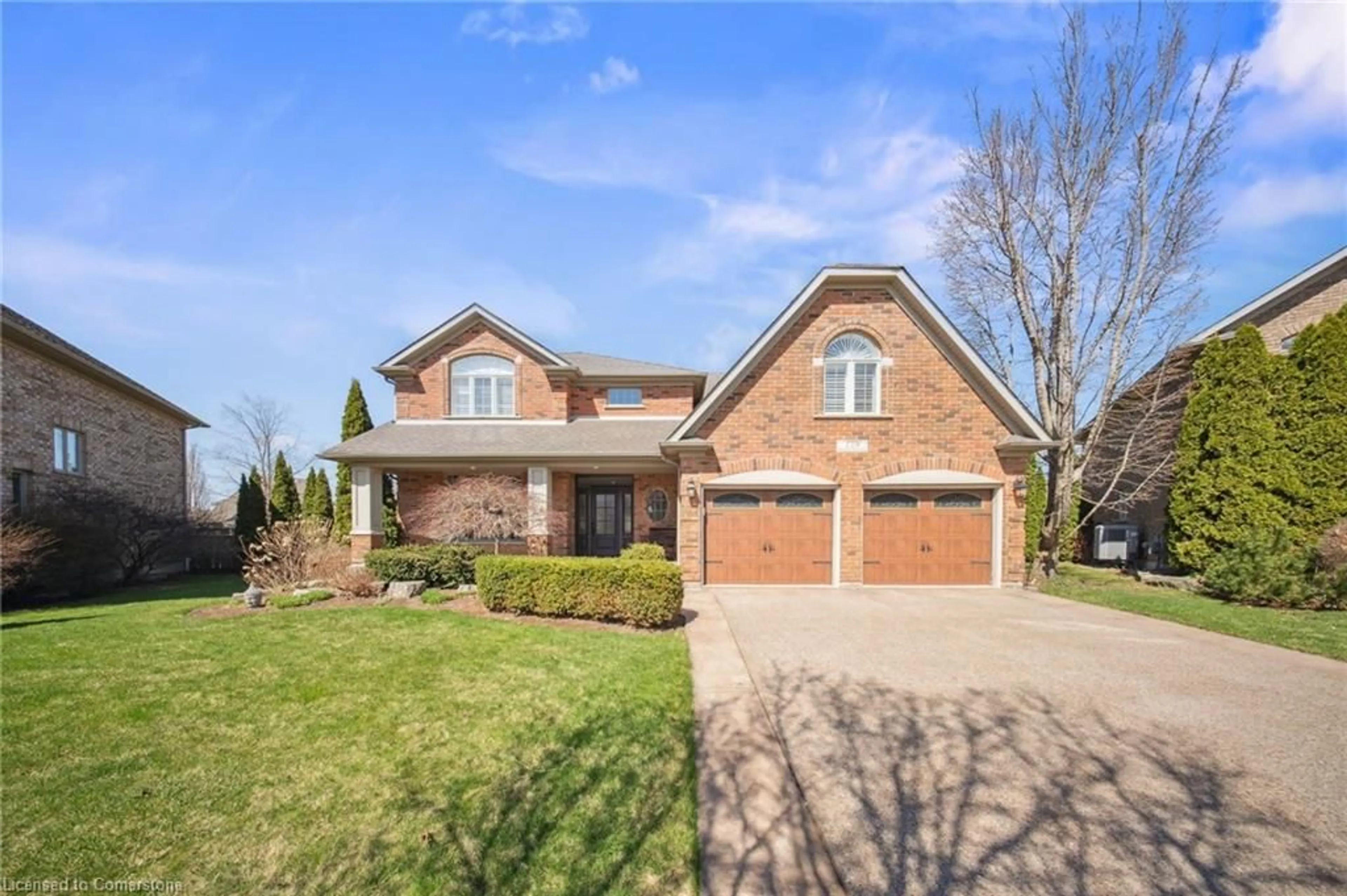 Home with brick exterior material, street for 229 Terrace Wood Cres, Kitchener Ontario N2P 2T3
