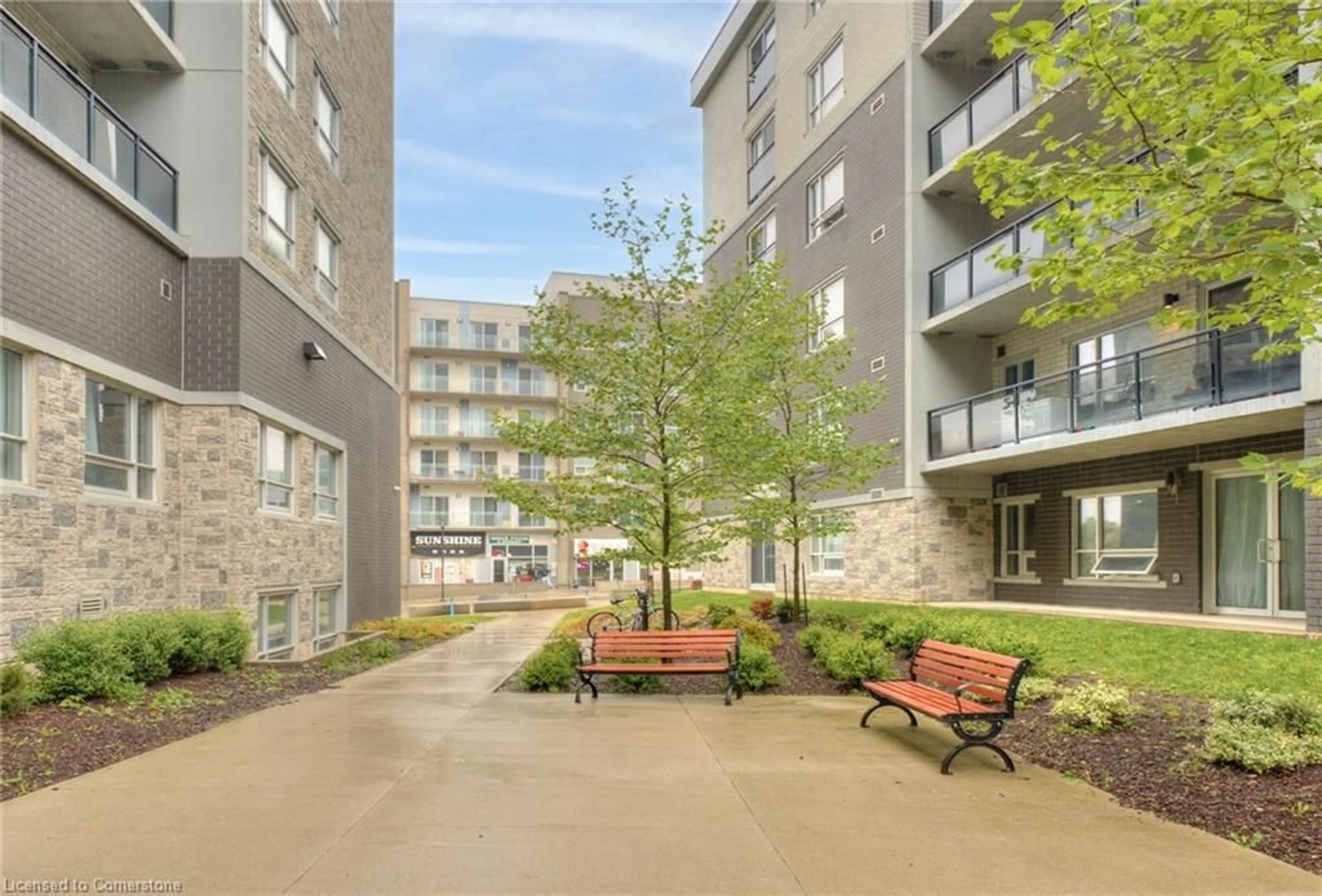 Patio, street for 275 Larch St #G216, Waterloo Ontario N2L 3R2