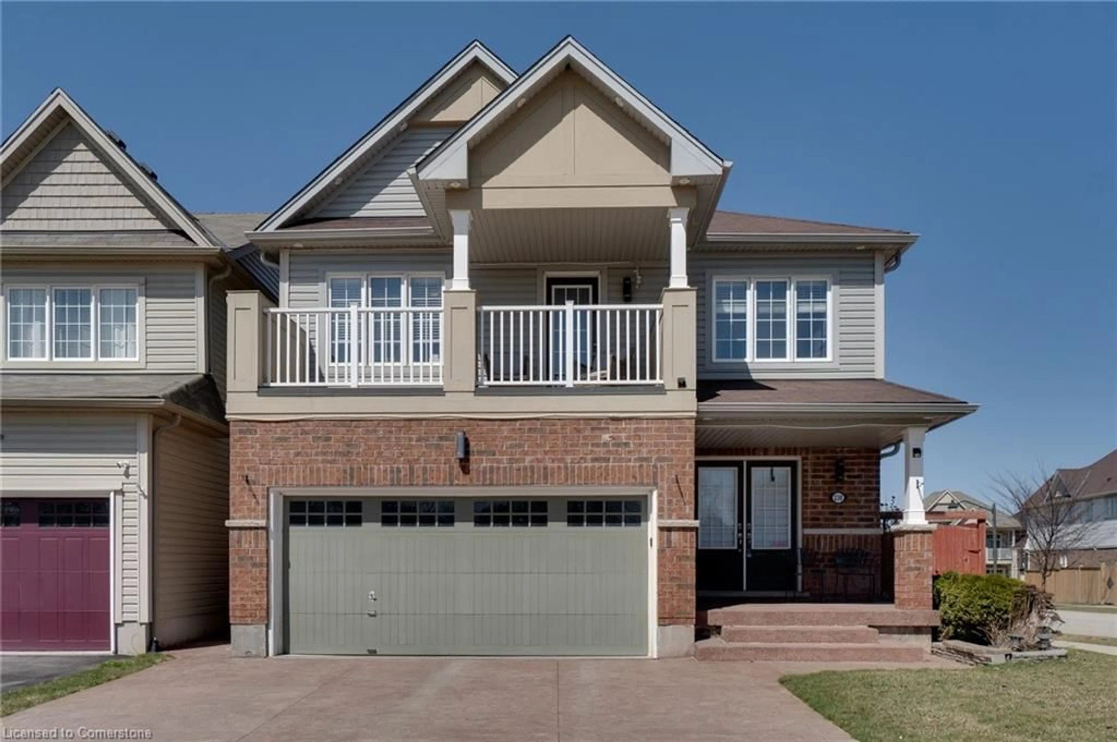 Home with brick exterior material, street for 230 English Lane Lane, Brantford Ontario N3T 0K2