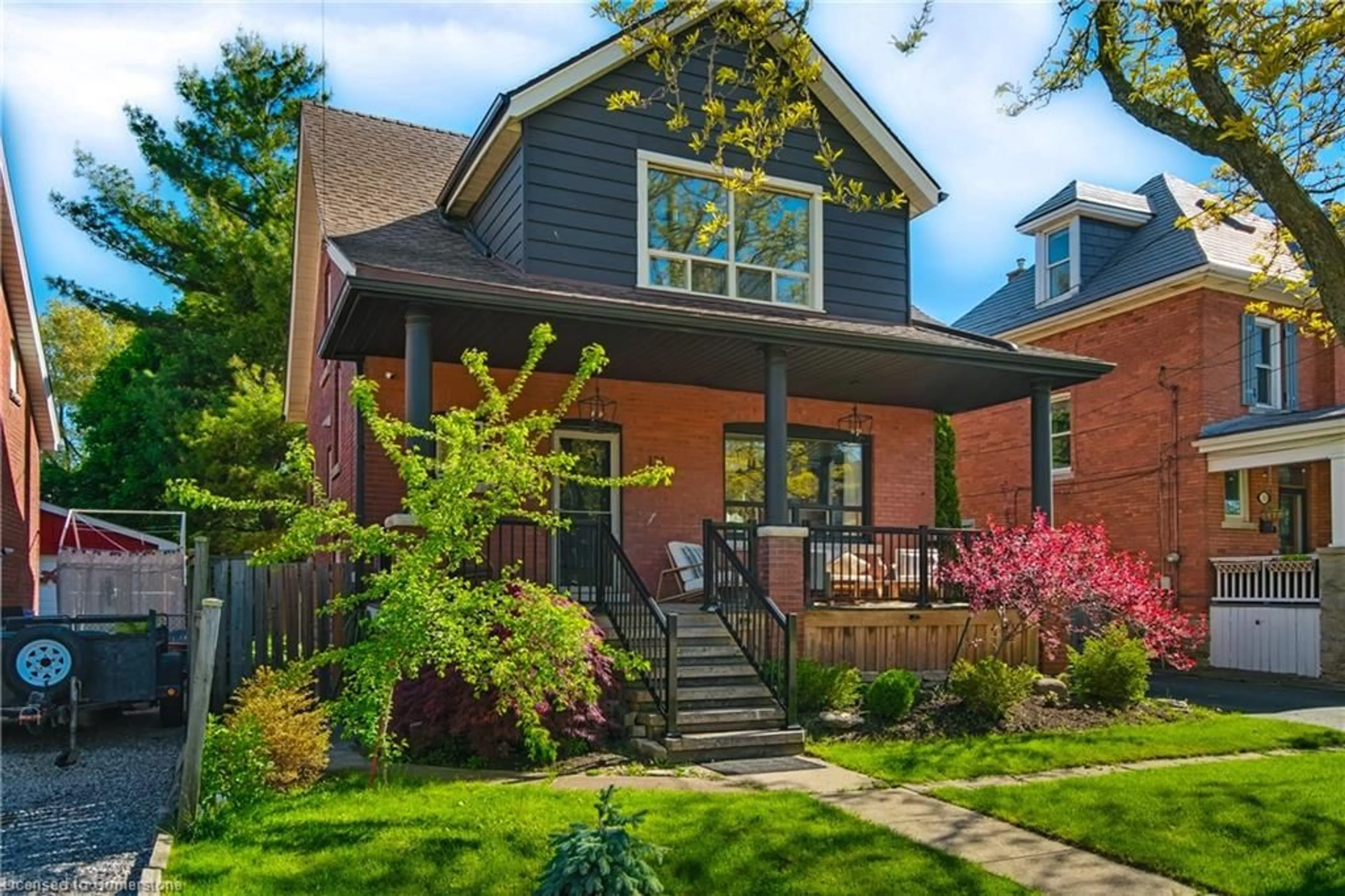 Home with brick exterior material, street for 131 Alpine Ave, Hamilton Ontario L9A 1A7
