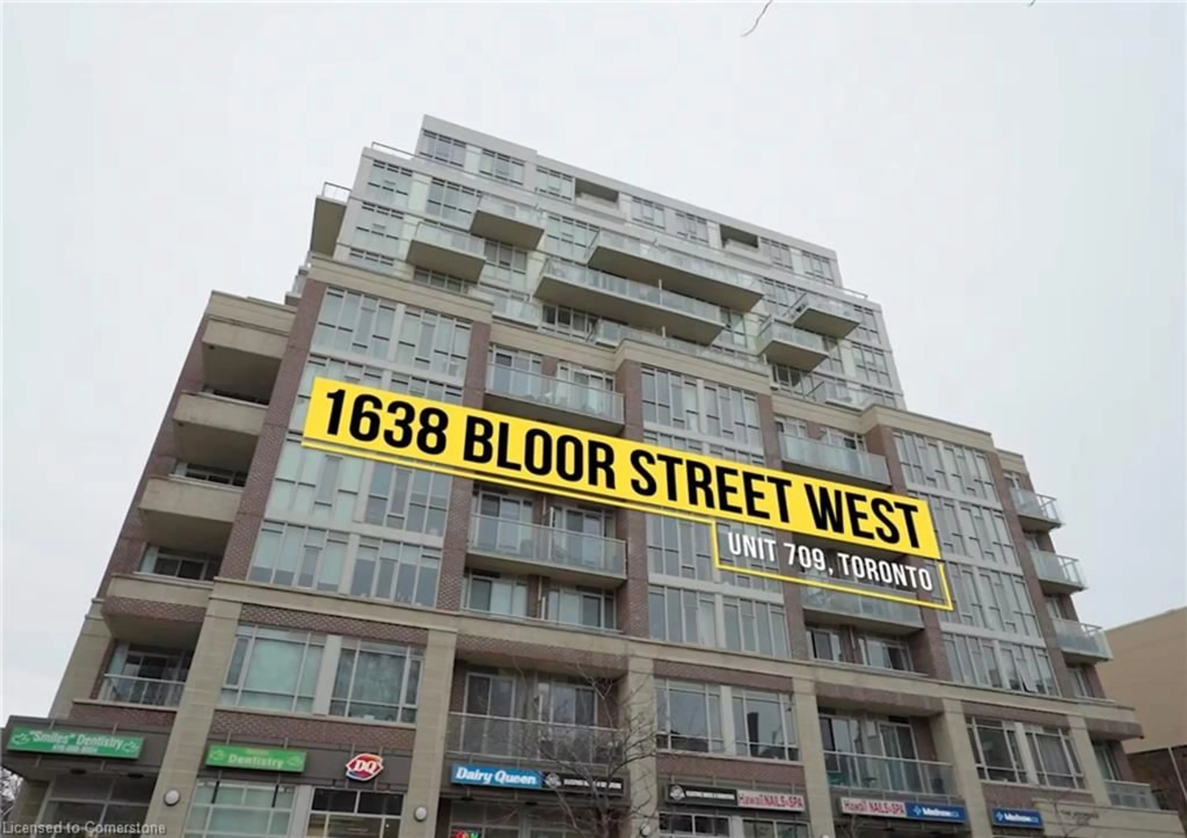 Unknown for 1638 Bloor St #709, Toronto Ontario M6P 1A7