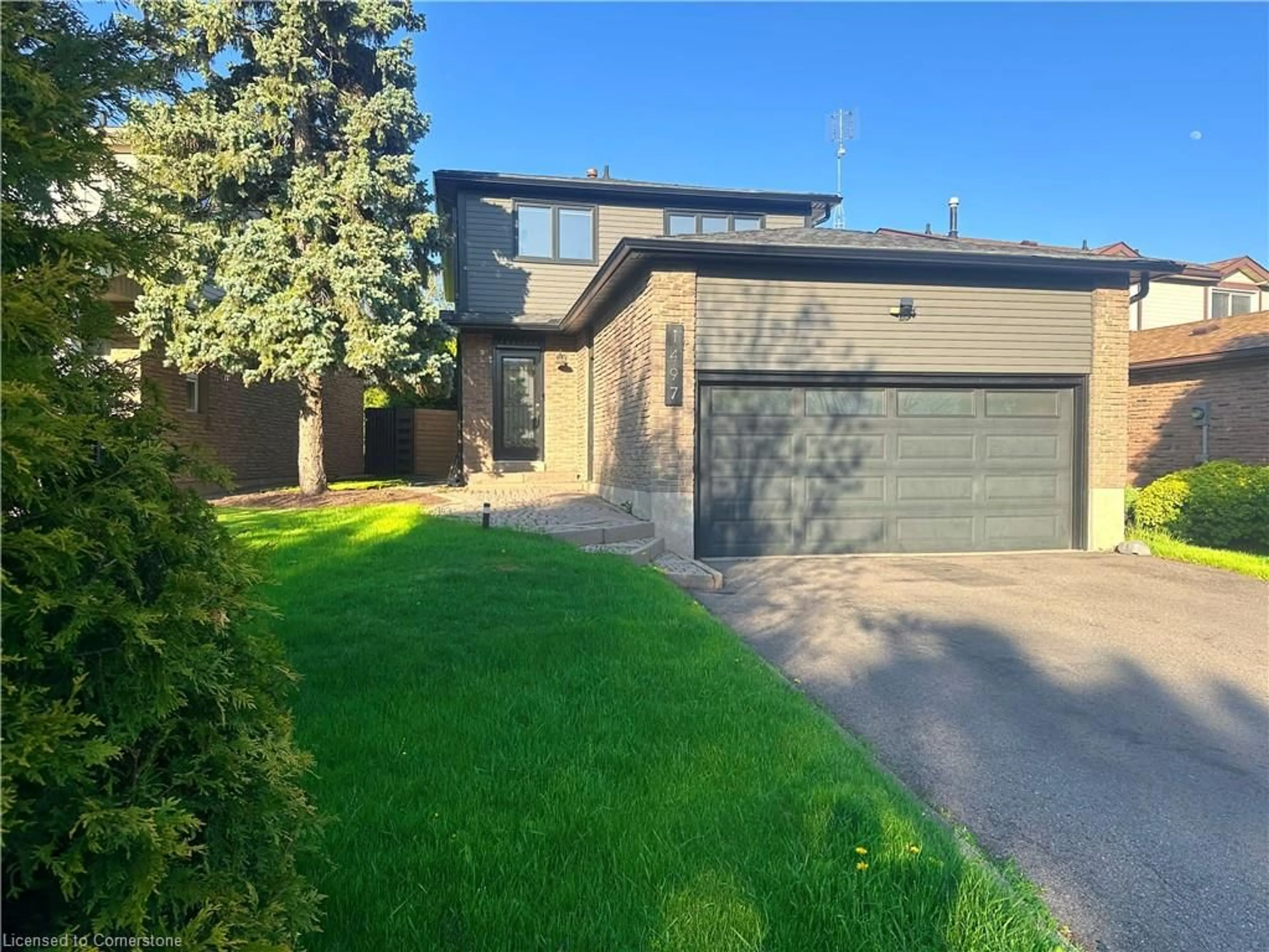Home with brick exterior material, street for 1497 Lancaster Dr, Oakville Ontario L6H 2T2