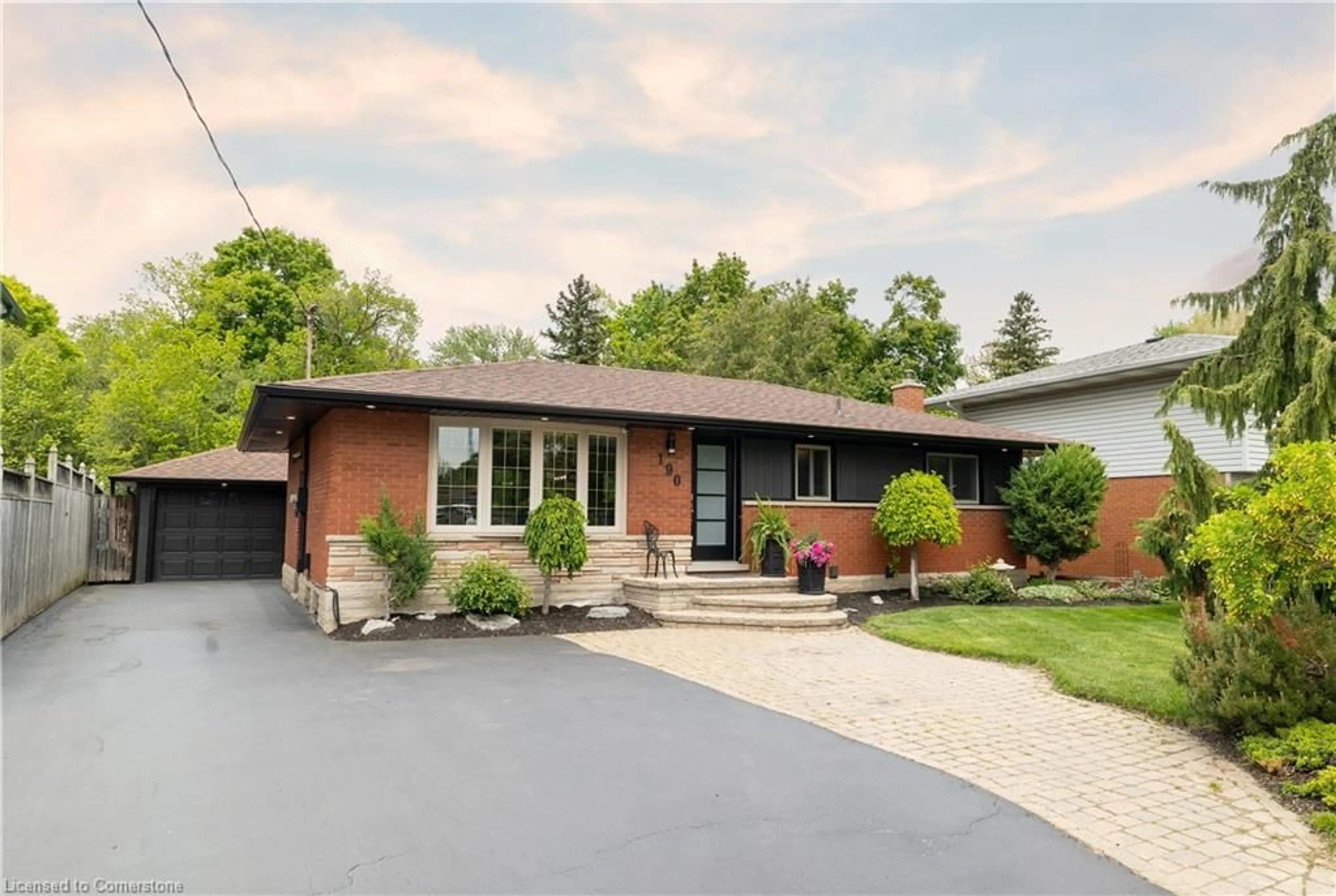 Home with brick exterior material, street for 190 Ross Ave, Kitchener Ontario N2A 1V6