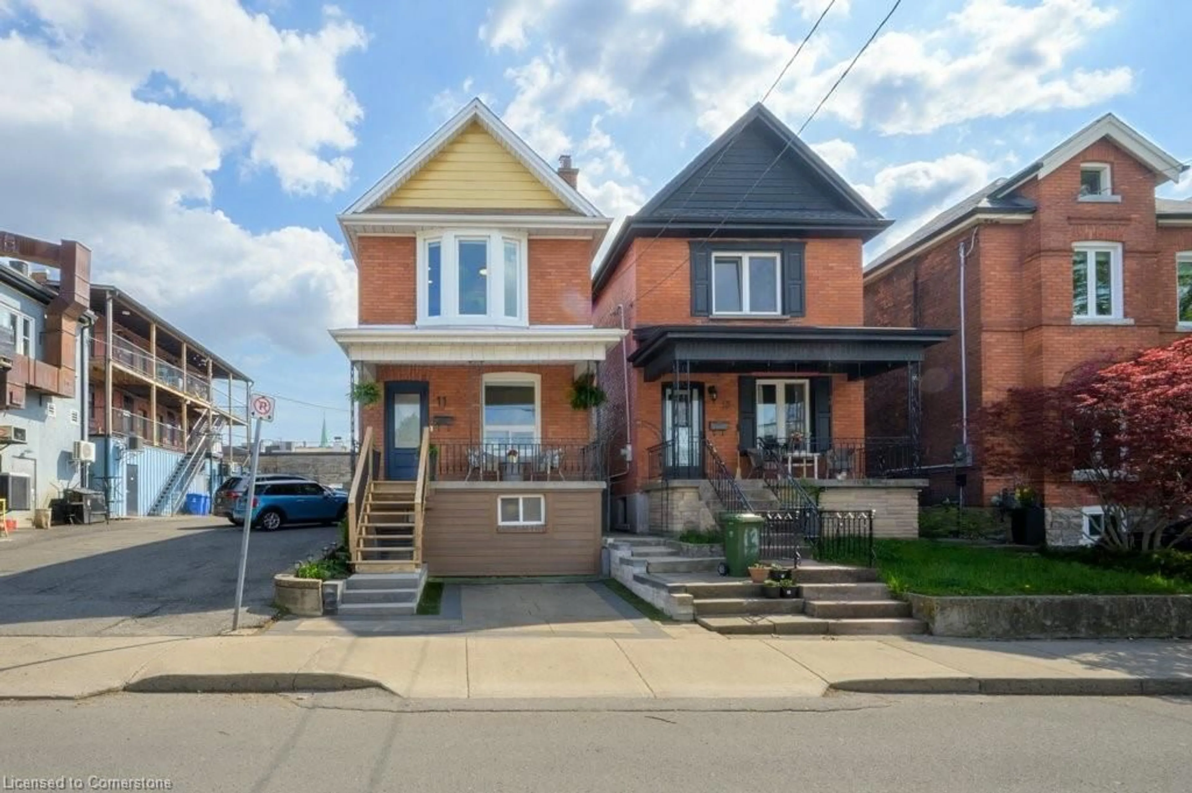 Home with brick exterior material, street for 11 Melbourne St, Hamilton Ontario L8P 2A4