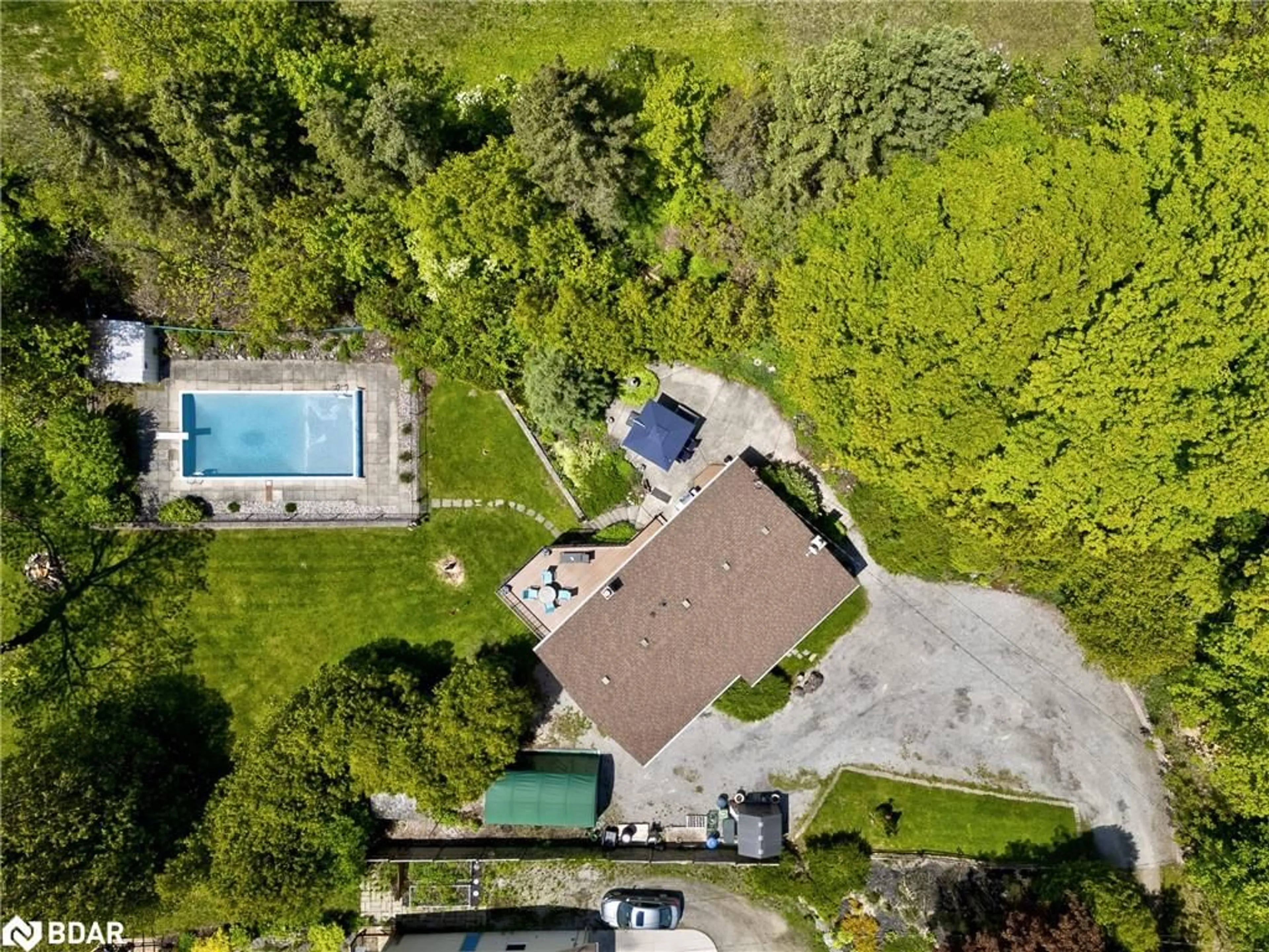 A pic from outside/outdoor area/front of a property/back of a property/a pic from drone, street for 1893 Centre Rd, Hamilton Ontario L0R 1K0