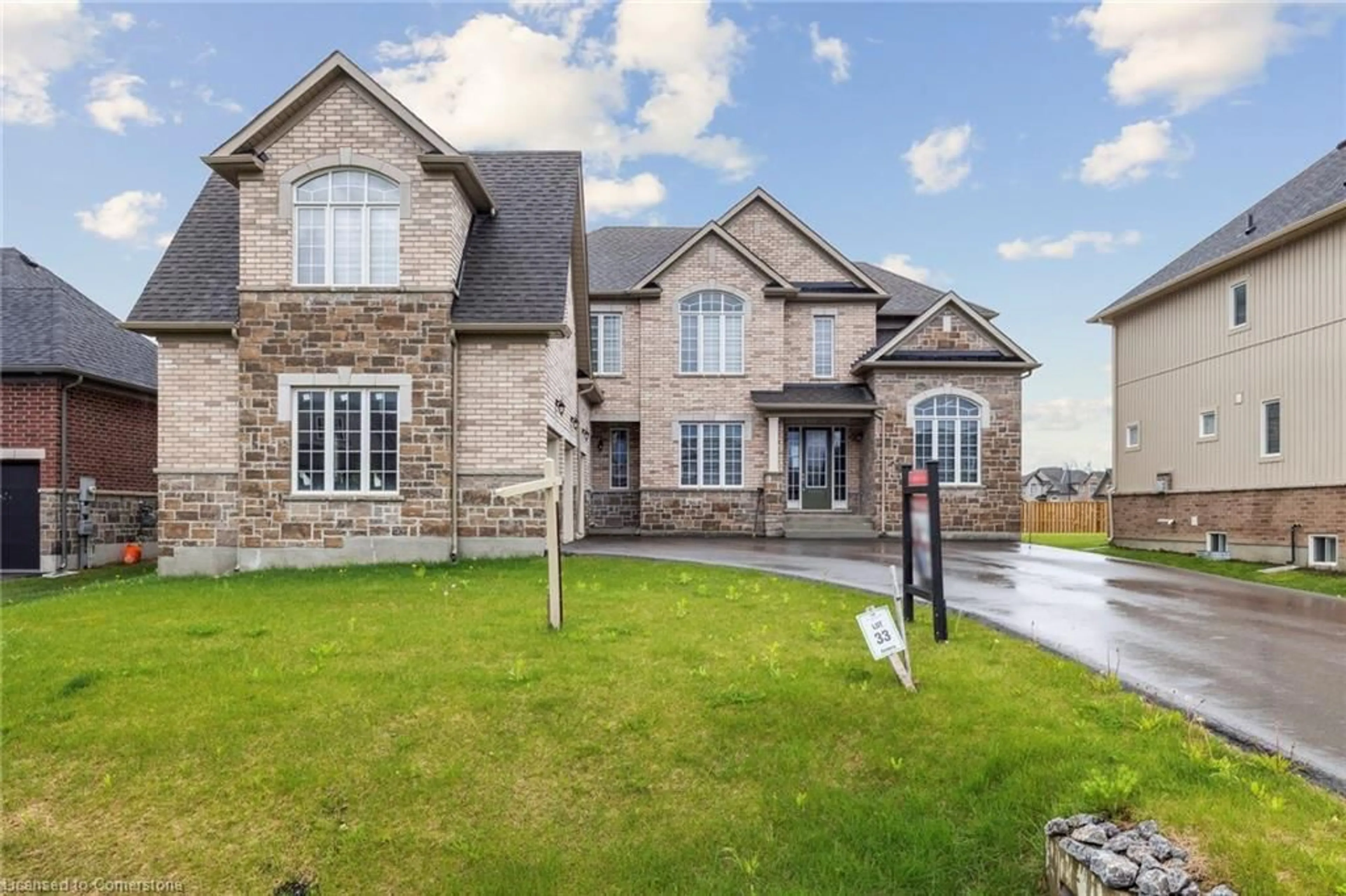 Home with brick exterior material, street for 15 Golden Meadows Dr #33, Peterborough Ontario K9J 0H6