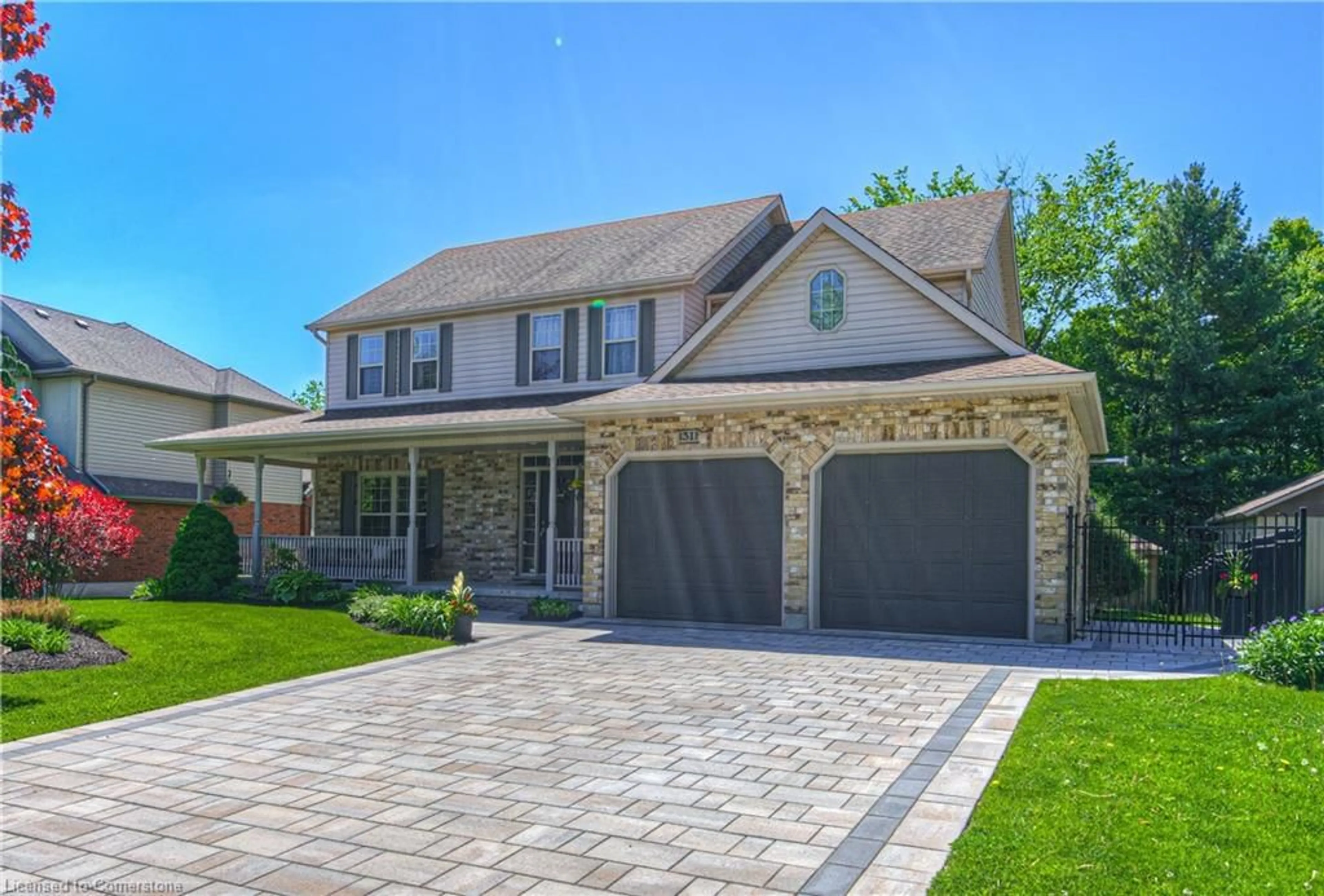 Home with brick exterior material, street for 31 Kenneth Fried Pl, New Dundee Ontario N0B 2E0