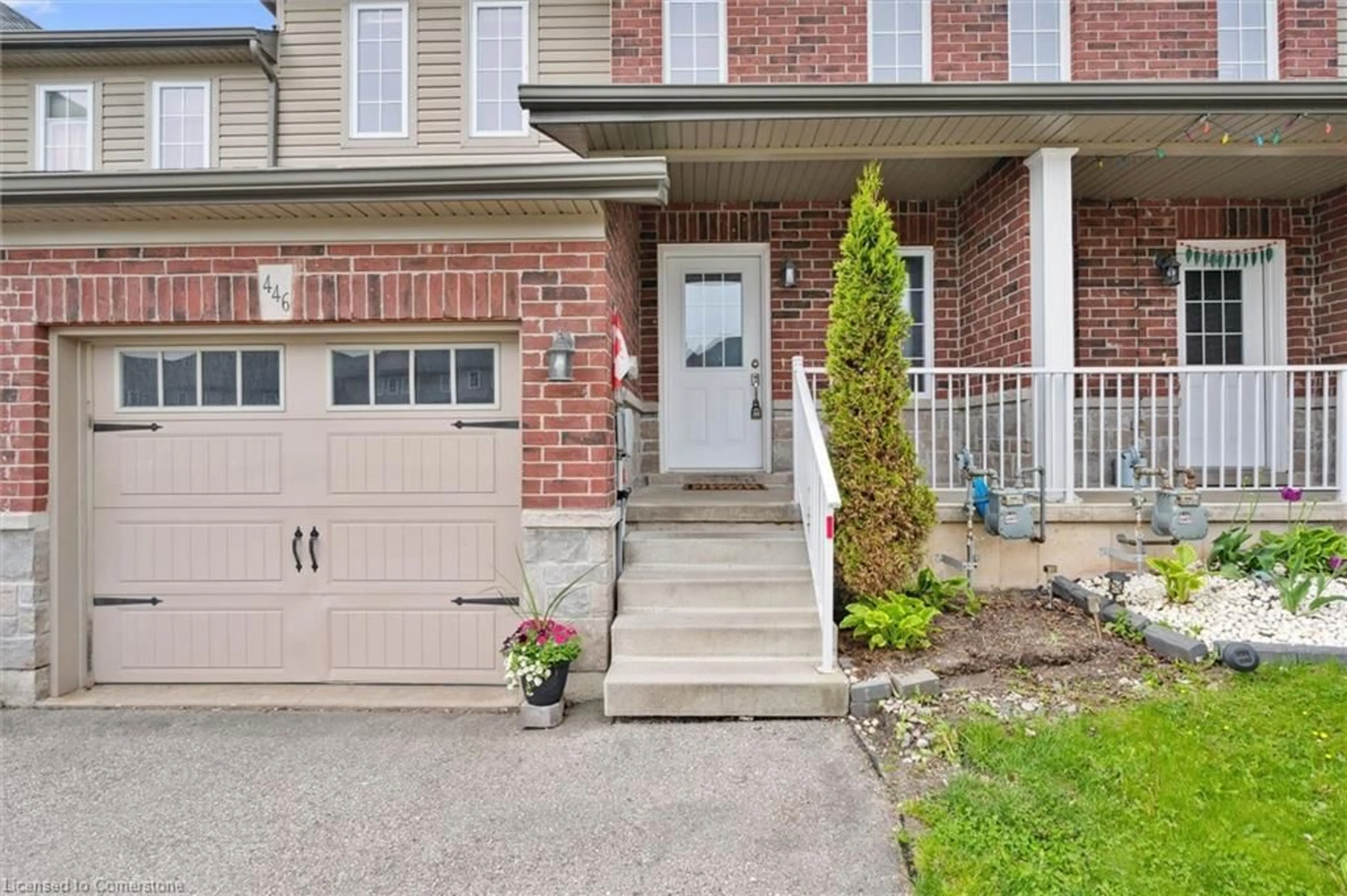 Home with brick exterior material, street for 446 Sales Dr, Woodstock Ontario N4S 0B7
