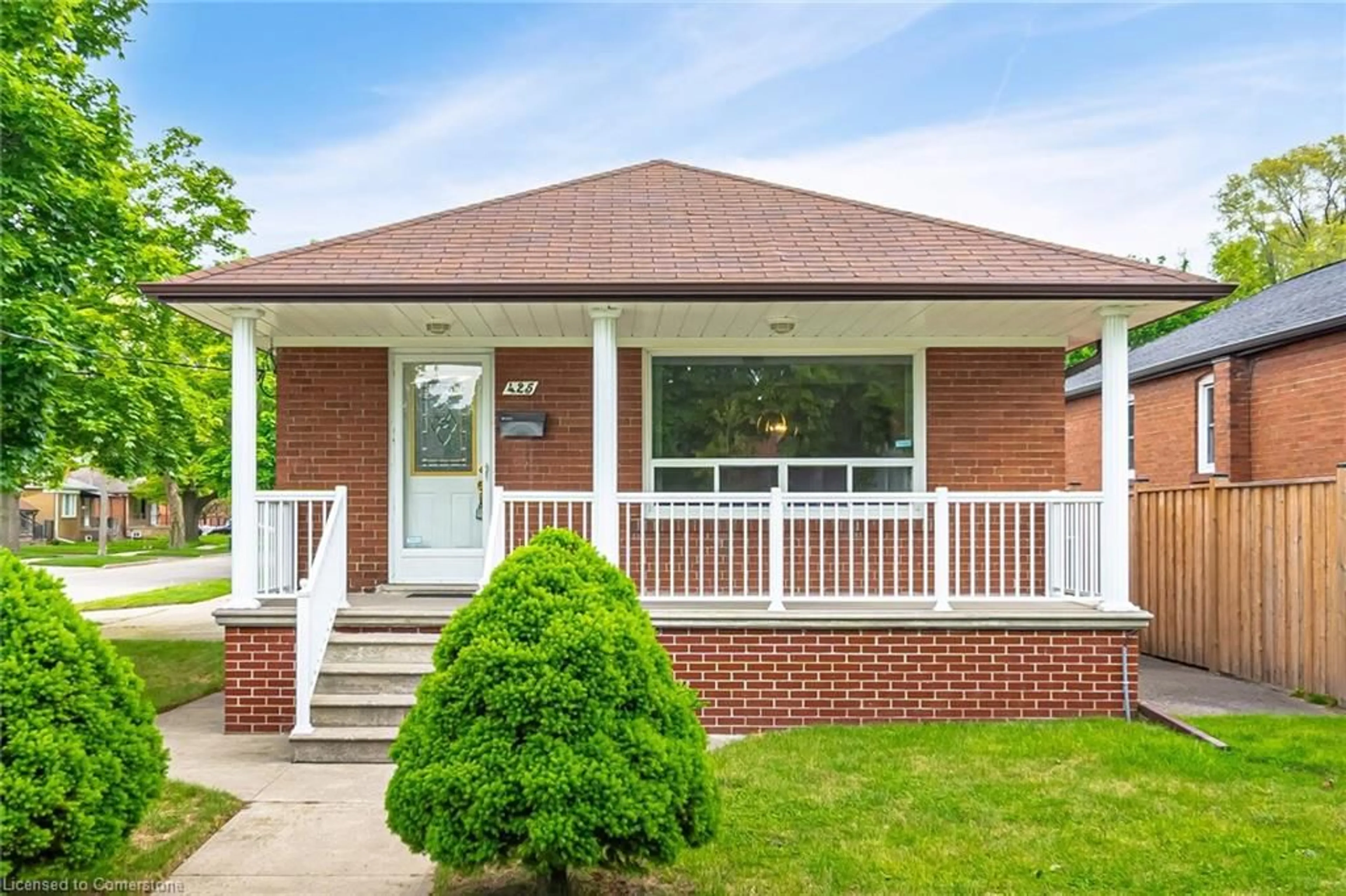 Home with brick exterior material, street for 425 Lanor Ave, Etobicoke Ontario M8W 2R9