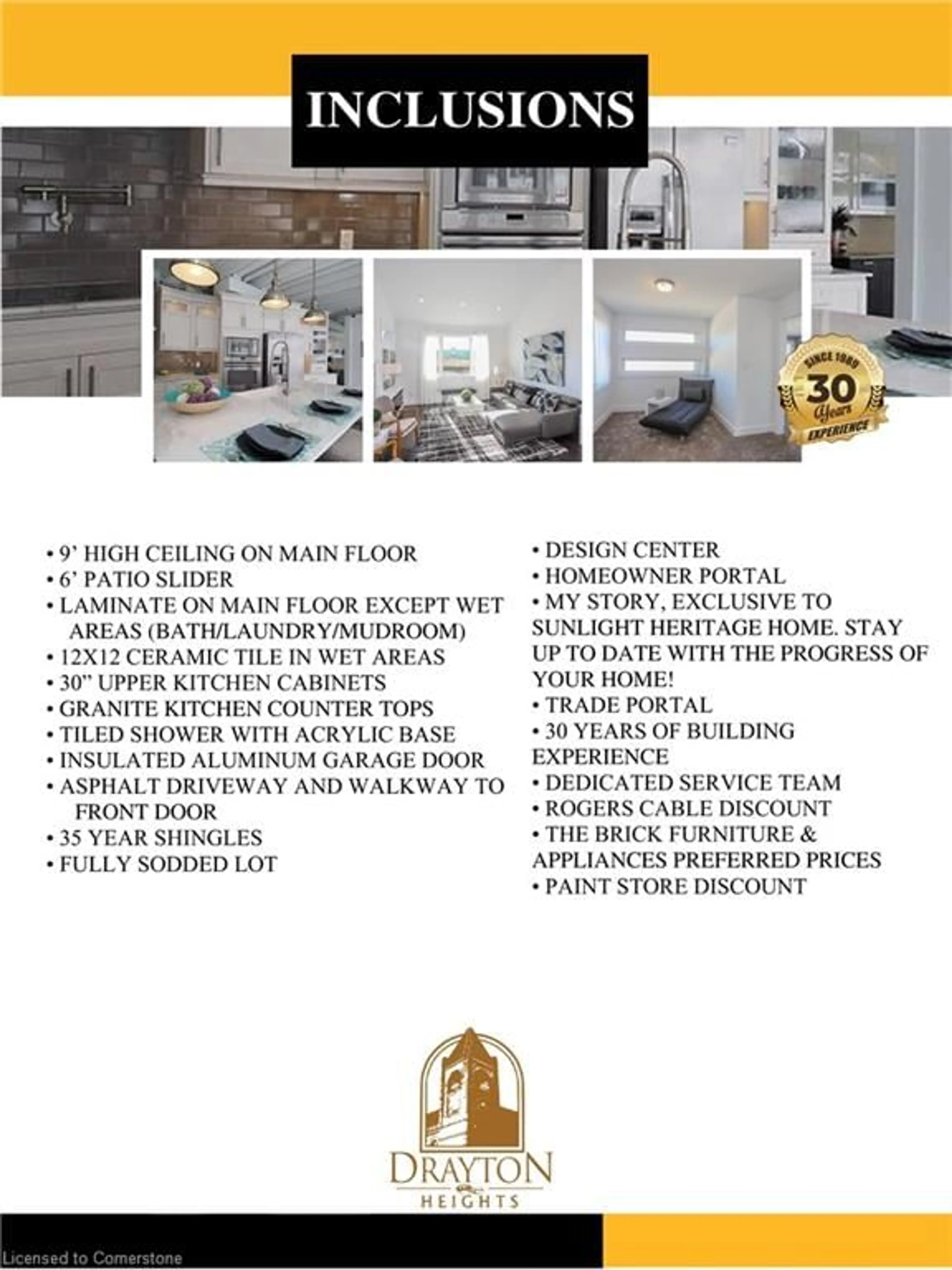 Open concept kitchen, wood/laminate floor for 103 Maple St, Drayton Ontario N0G 1P0