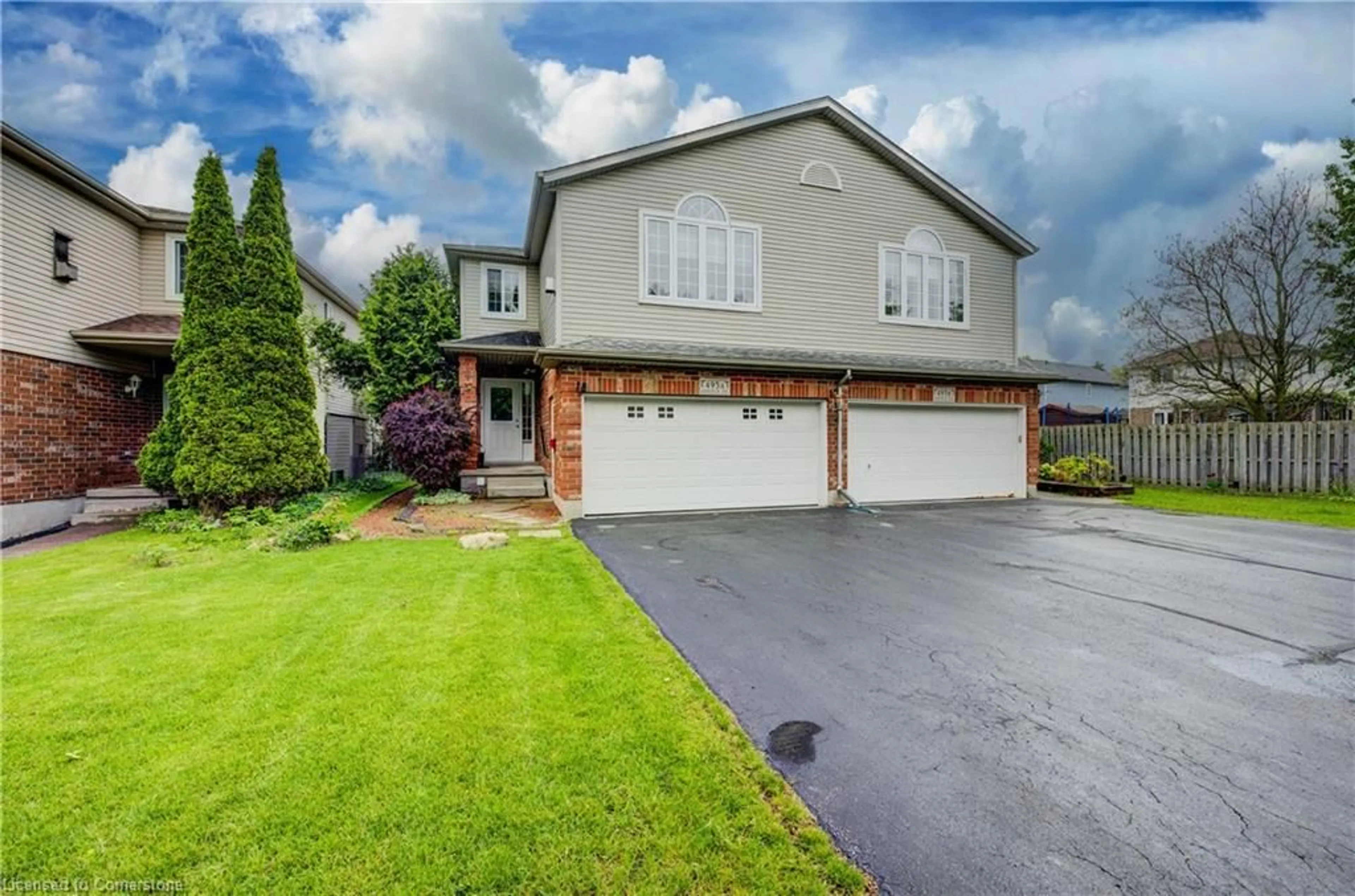 Home with vinyl exterior material, unknown for 495 Harbour View Cres #A, Waterloo Ontario N2K 4A1