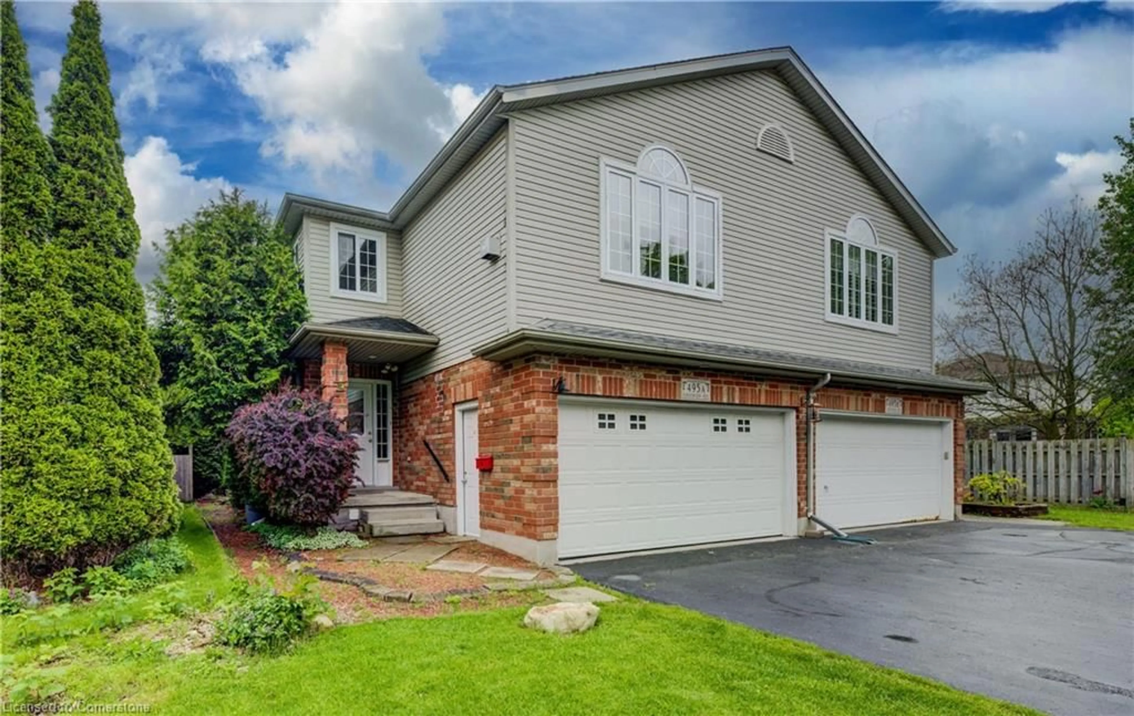 Home with brick exterior material, street for 495 Harbour View Cres #A, Waterloo Ontario N2K 4A1