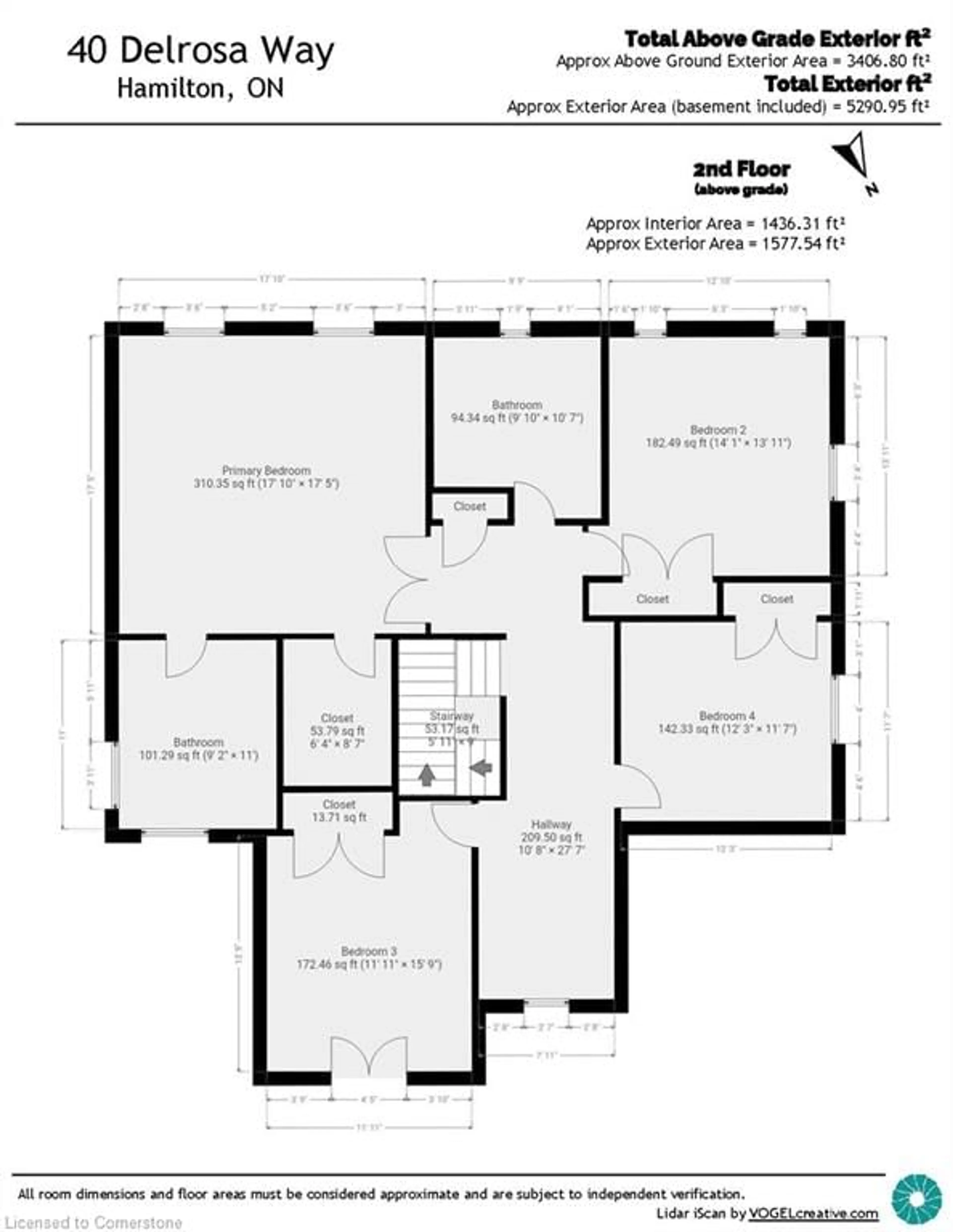Floor plan for 40 Delrosa Way, Stoney Creek Ontario L8E 6E5