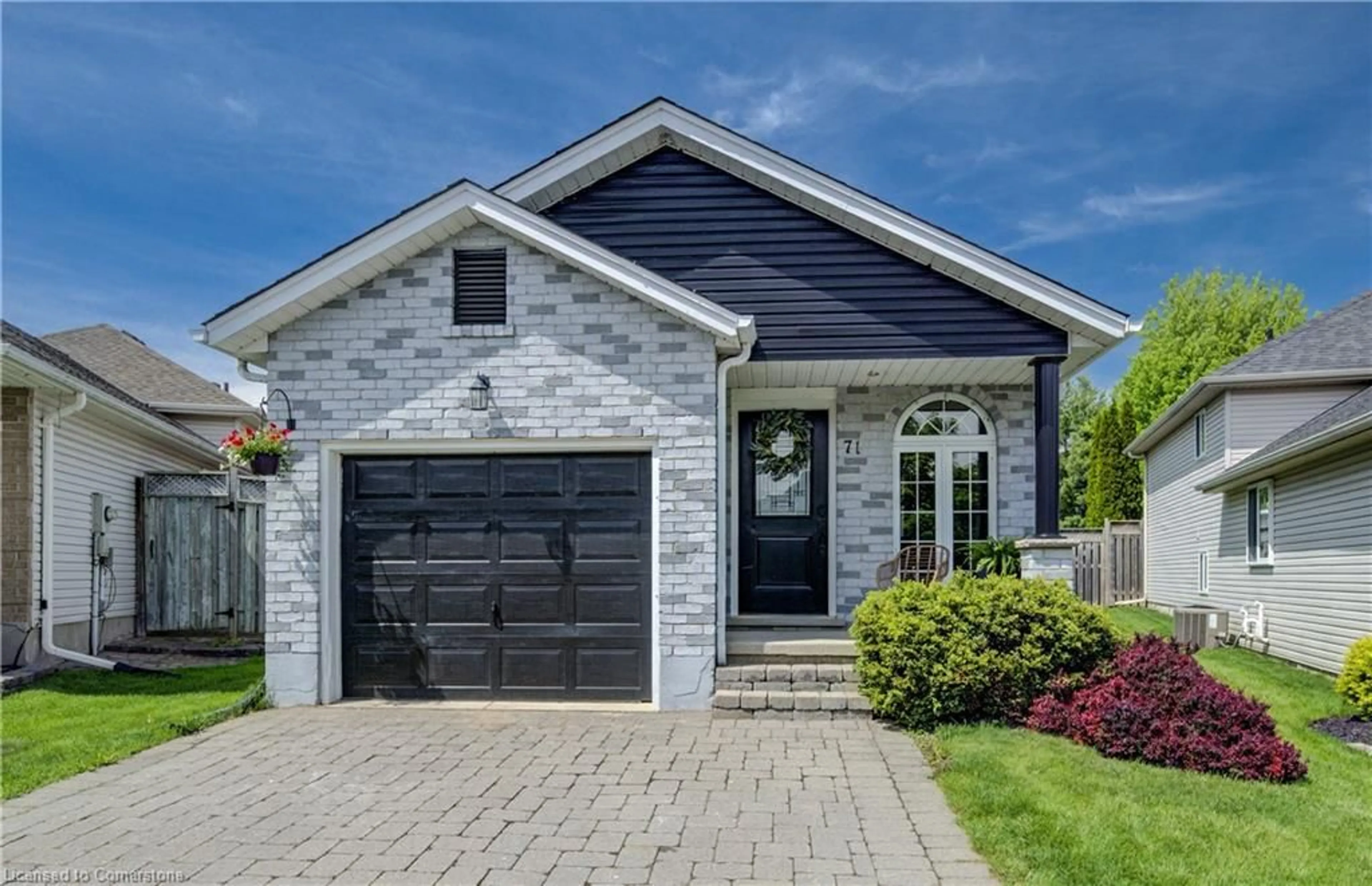Home with brick exterior material, street for 71 Bier Cres, New Hamburg Ontario N3A 1Y3