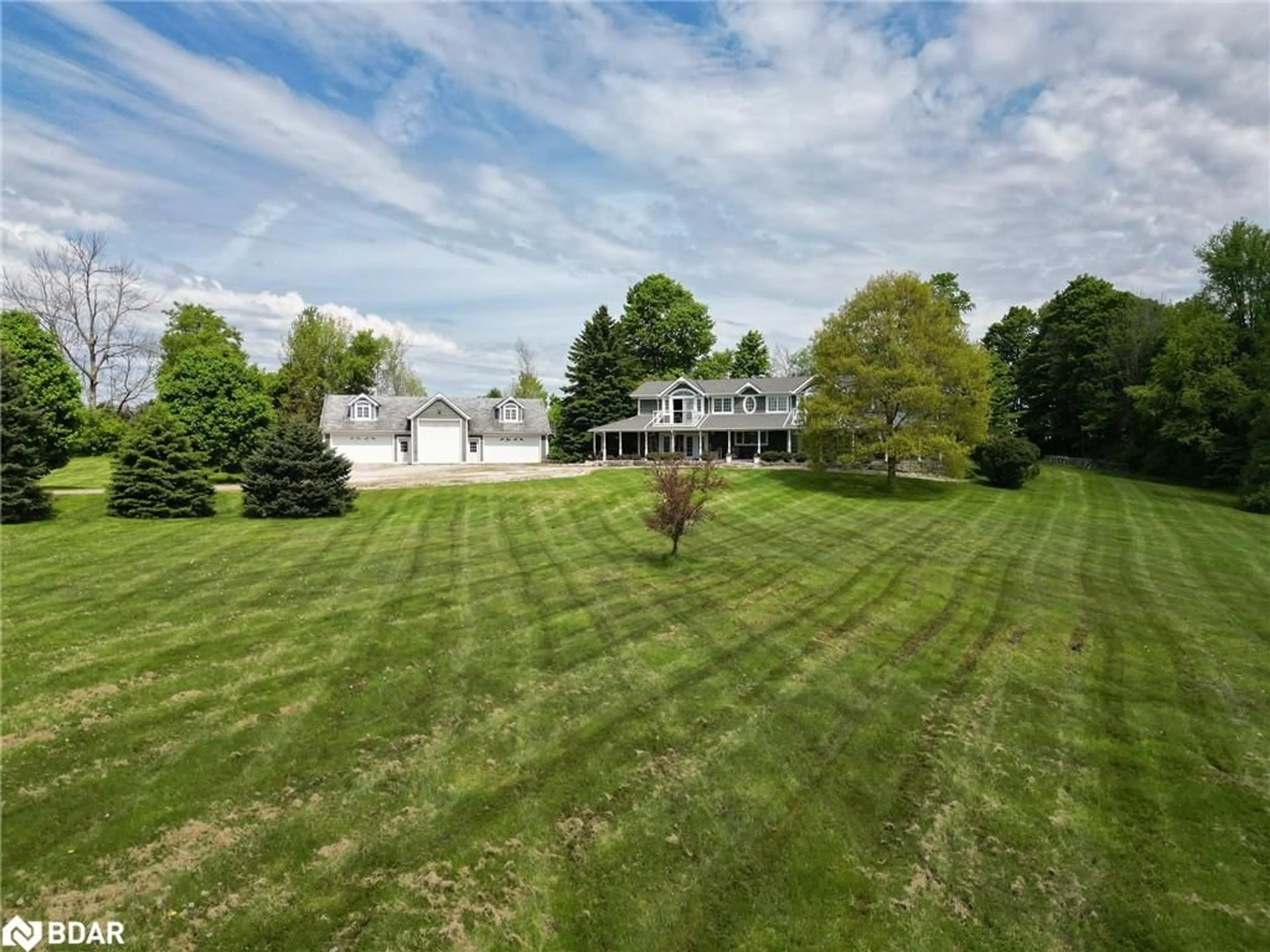 A pic from outside/outdoor area/front of a property/back of a property/a pic from drone, unknown for 5169 Wellington Rd 125 Rd, Erin Ontario L7J 2L8