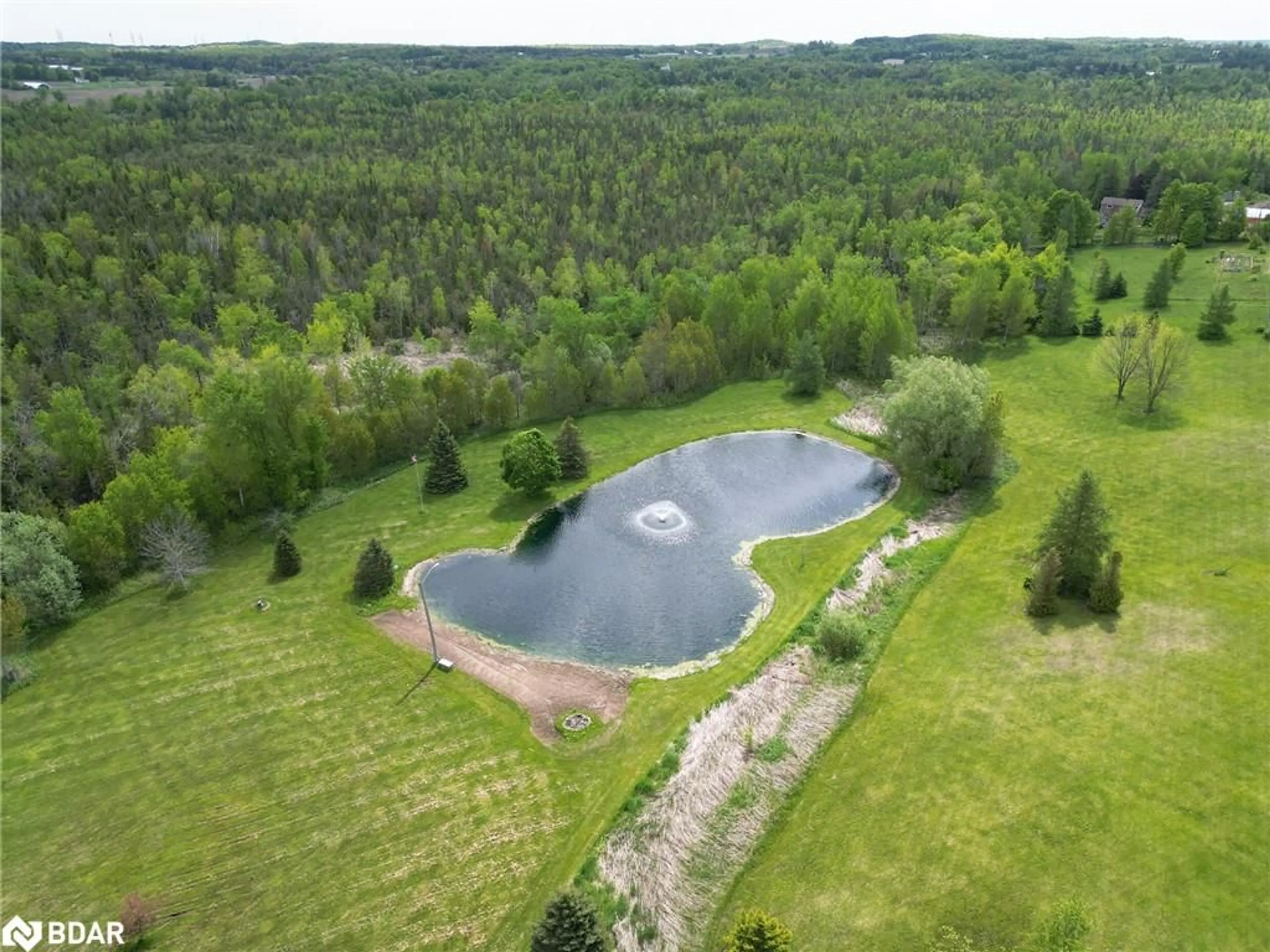 A pic from outside/outdoor area/front of a property/back of a property/a pic from drone, water/lake/river/ocean view for 5169 Wellington Rd 125 Rd, Erin Ontario L7J 2L8