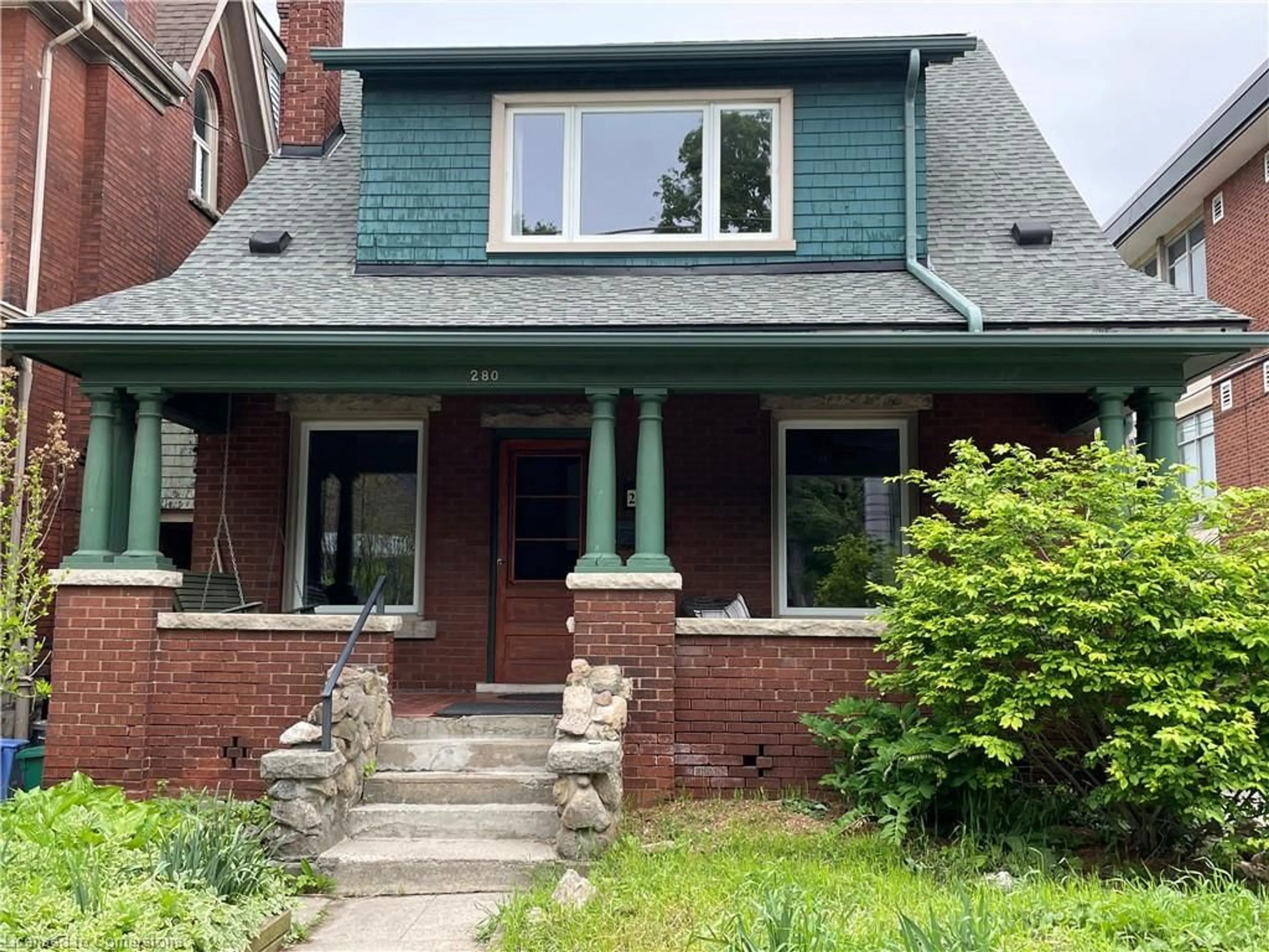 Home with brick exterior material, street for 280 Locke St, Hamilton Ontario L8P 4C1
