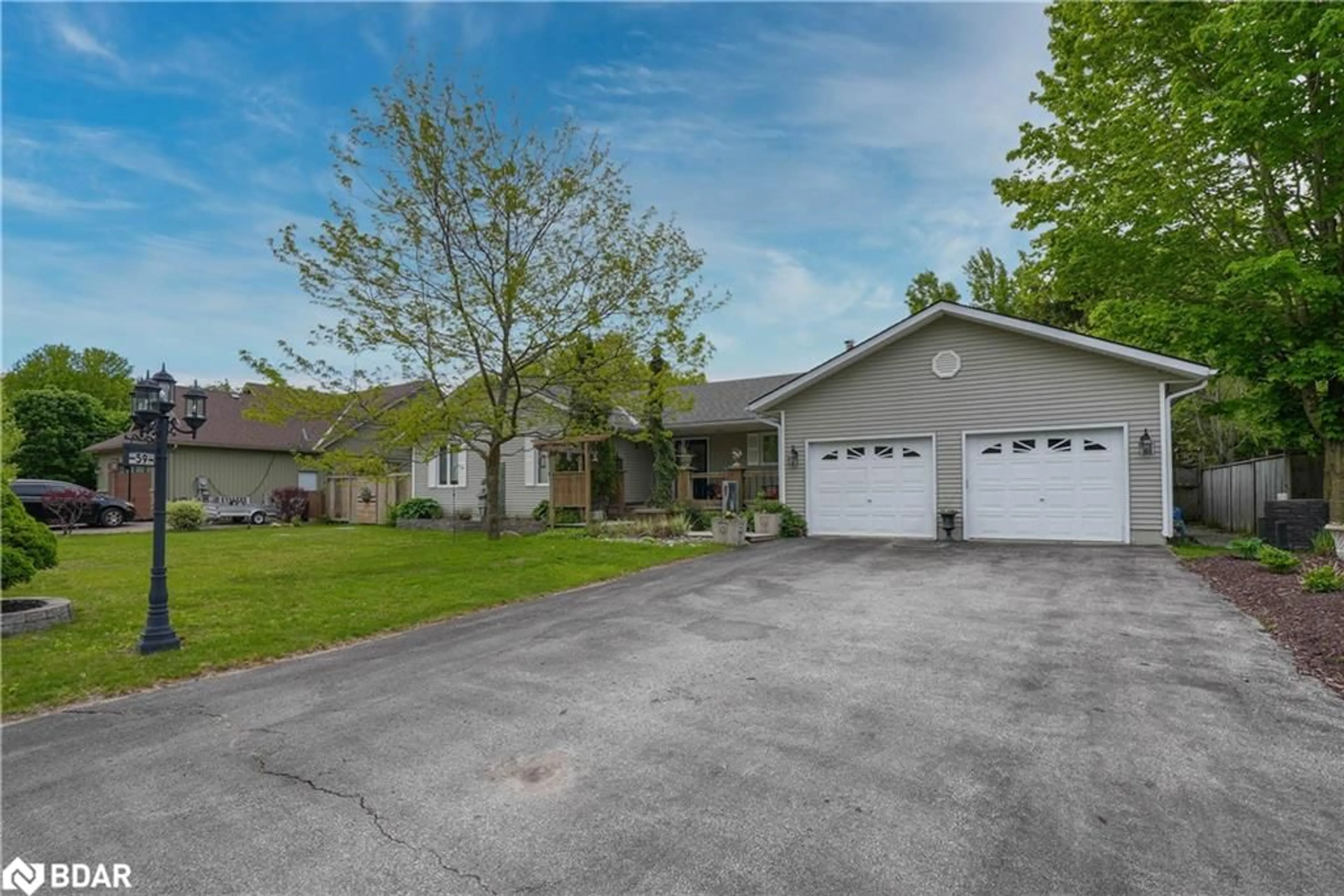A pic from outside/outdoor area/front of a property/back of a property/a pic from drone, street for 59 Withall Grove, Tiny Ontario L0L 2T0