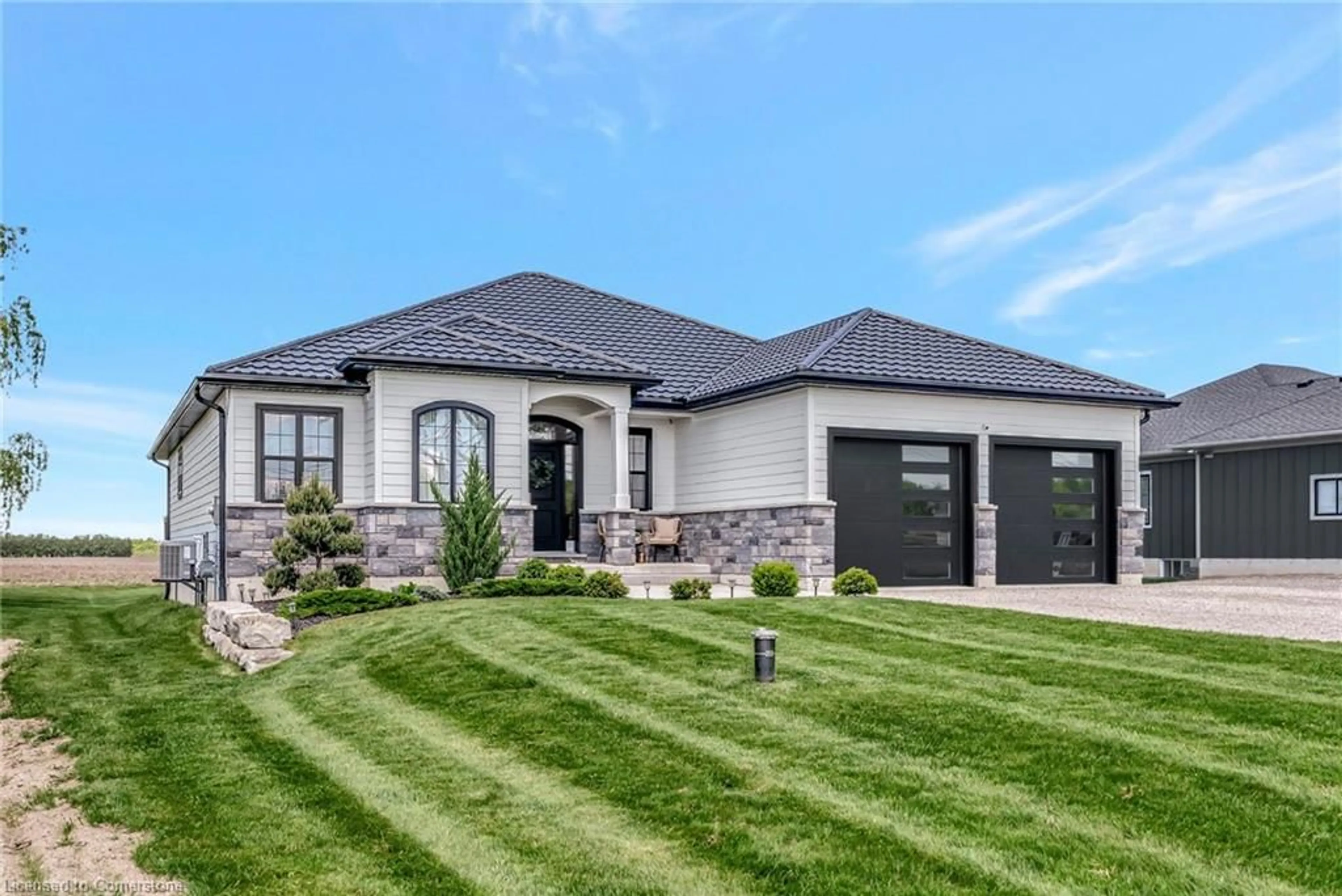 Home with brick exterior material, street for 11715 Plank Rd, Eden Ontario N0J 1H0