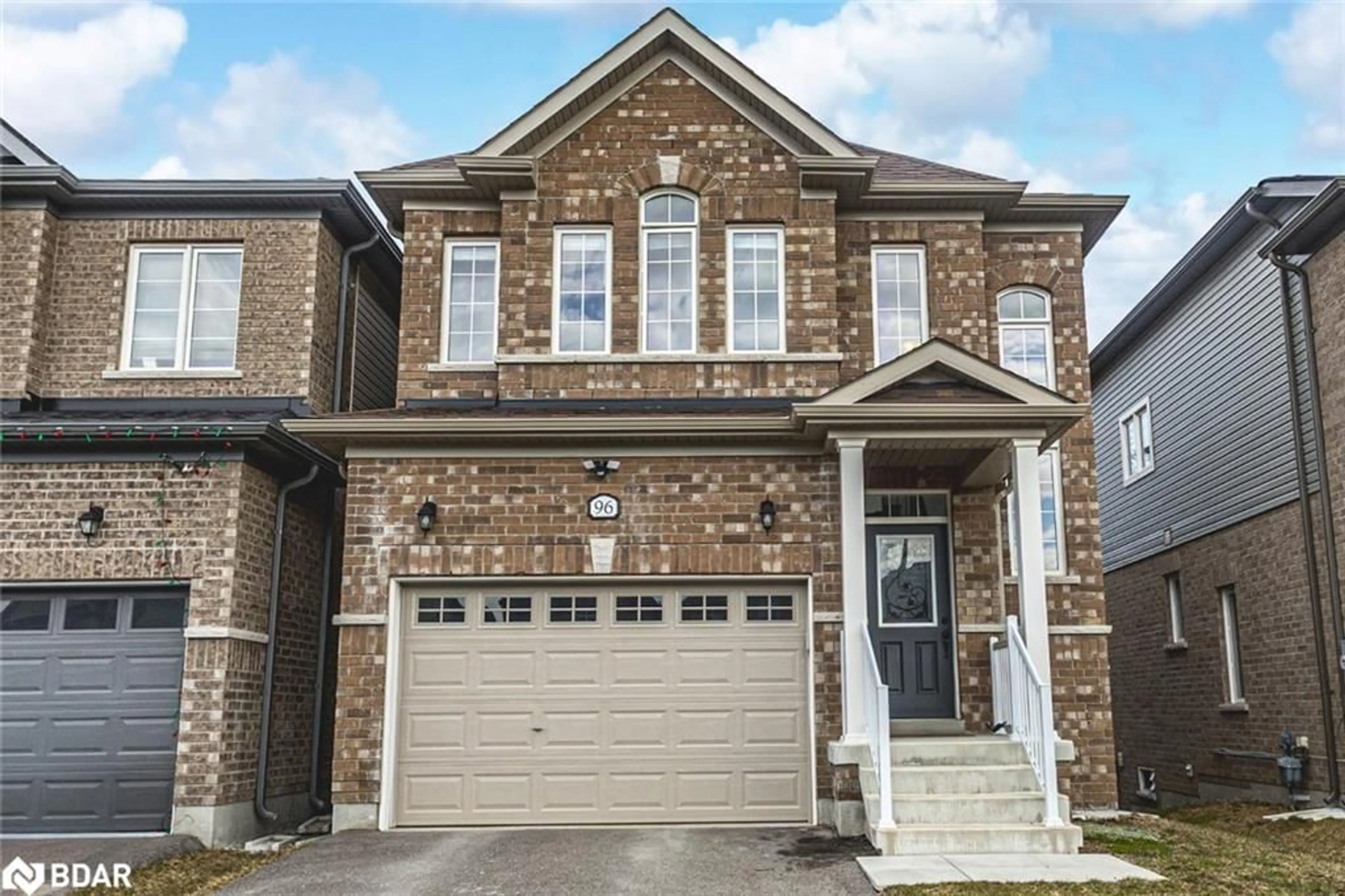 Home with brick exterior material, street for 96 Wood Cres, Angus Ontario L3W 0M5